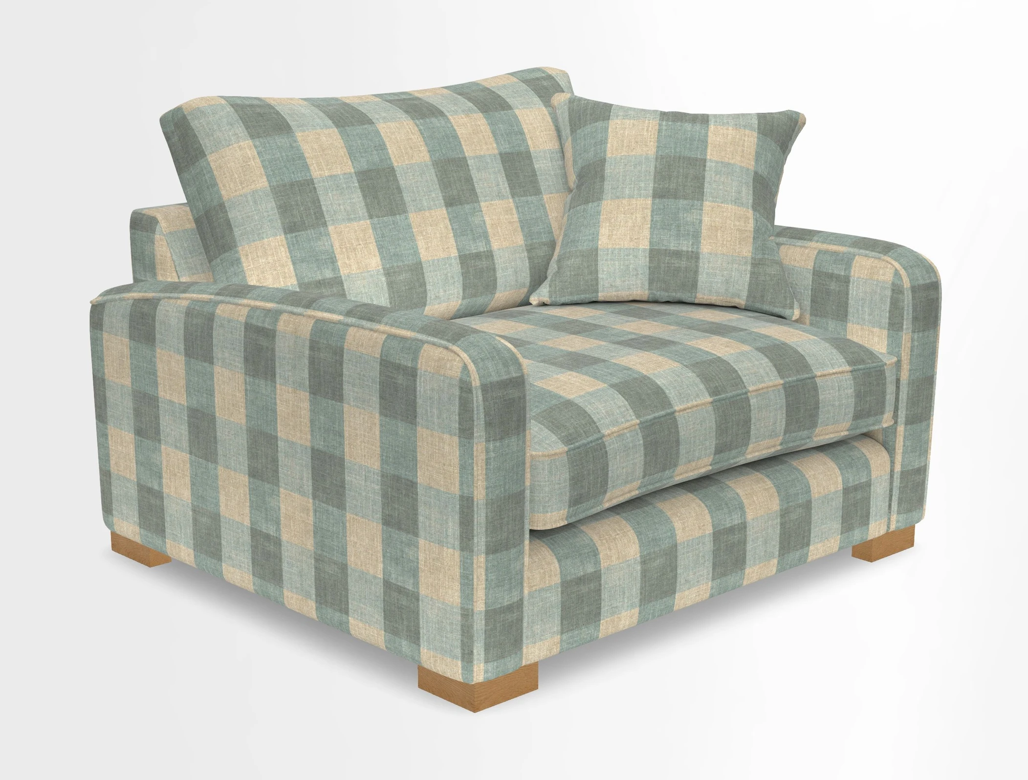 Brook Green snuggler in Two Tone Plain Biscuit