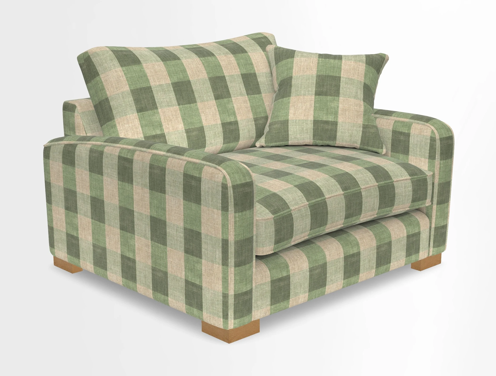 Brook Green snuggler in Two Tone Plain Biscuit