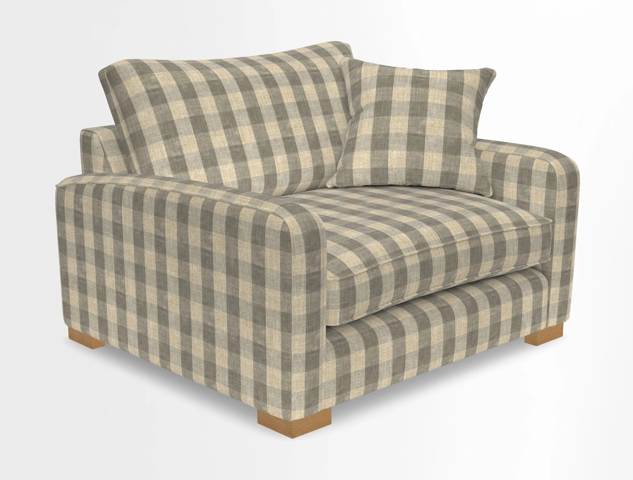 Brook Green snuggler in Two Tone Plain Biscuit
