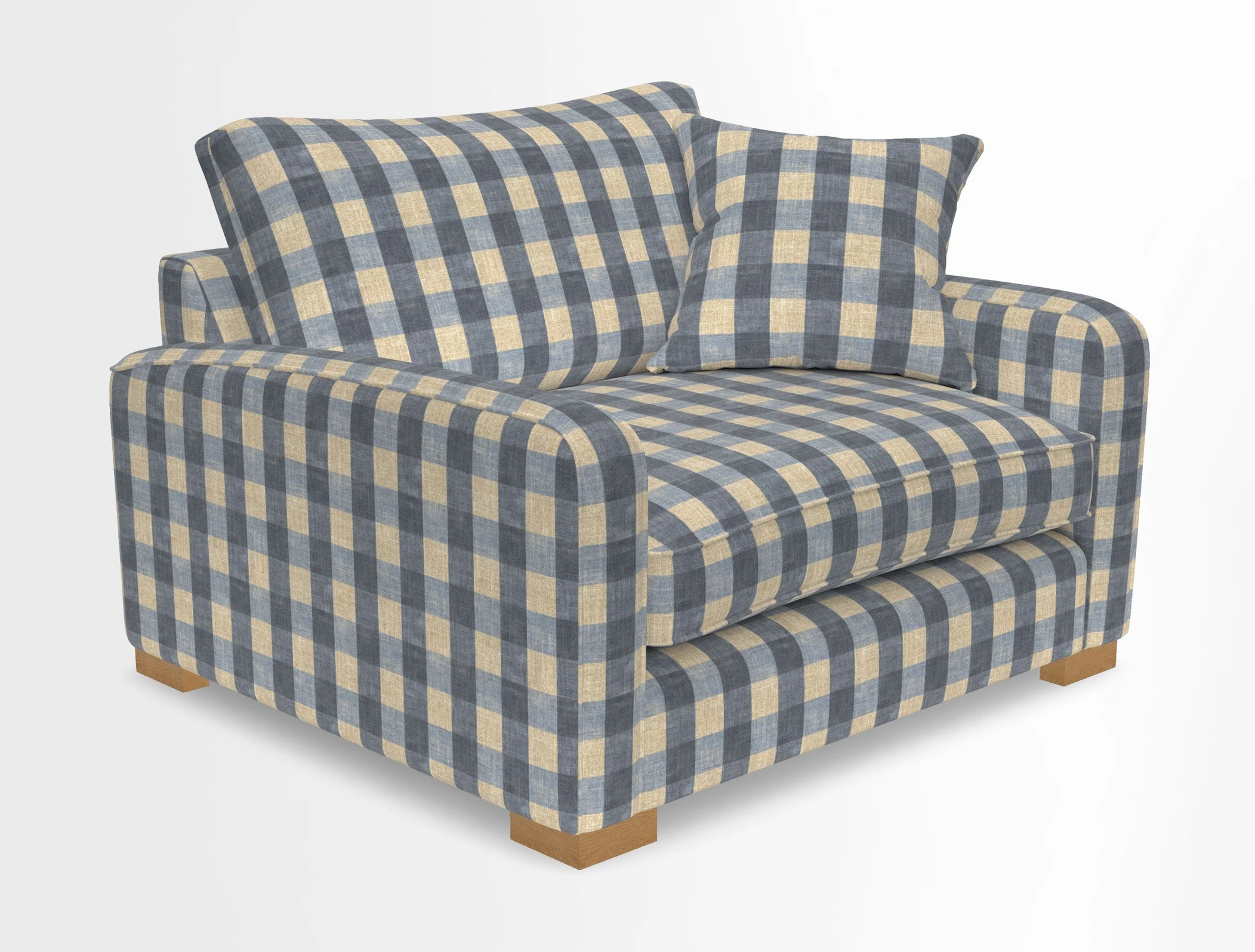 Brook Green snuggler in Two Tone Plain Biscuit
