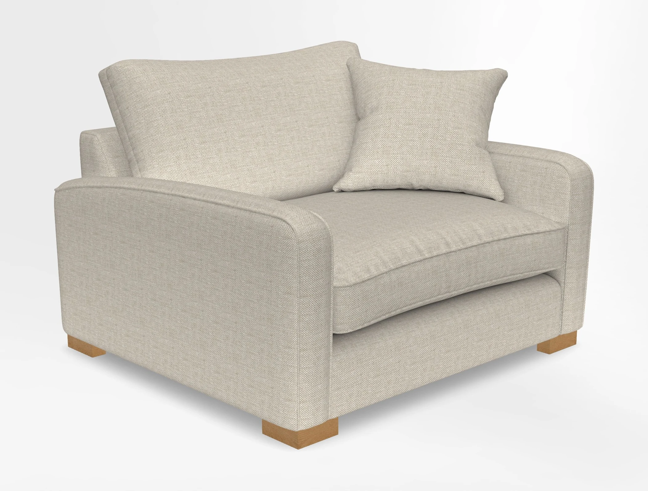 Brook Green snuggler in Two Tone Plain Biscuit