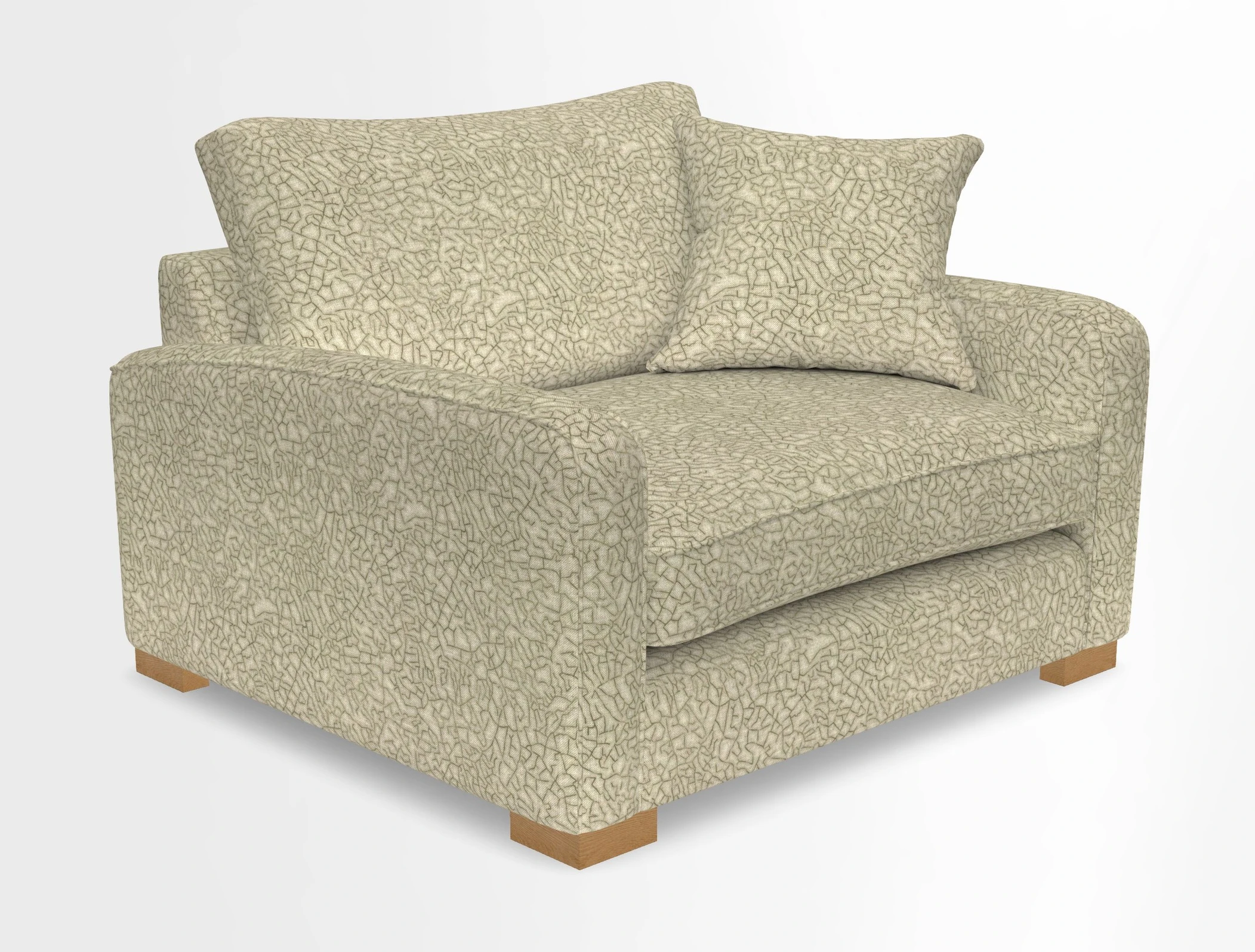 Brook Green snuggler in Two Tone Plain Biscuit
