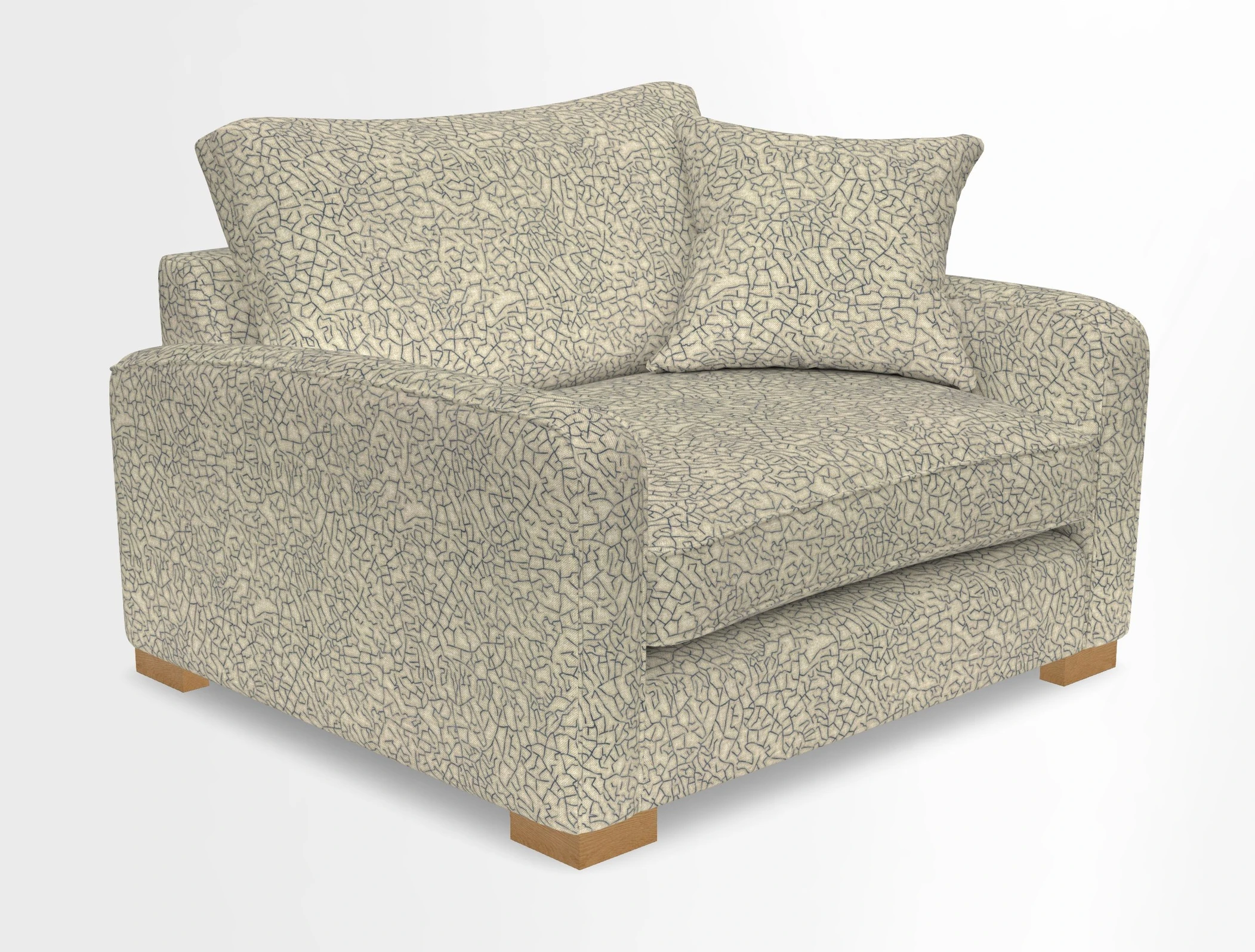 Brook Green snuggler in Two Tone Plain Biscuit