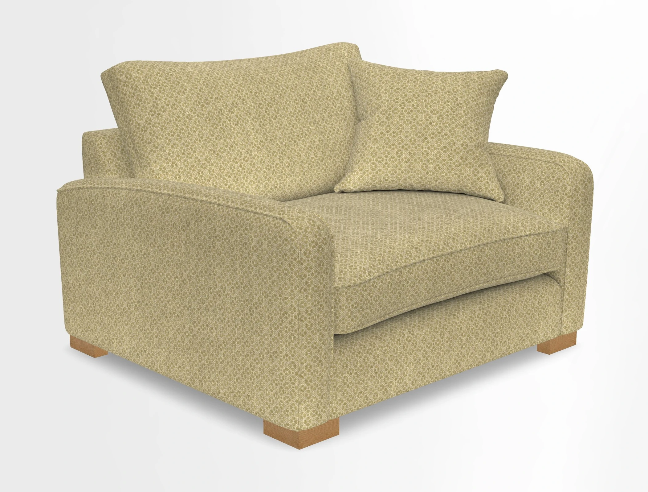 Brook Green snuggler in Two Tone Plain Biscuit