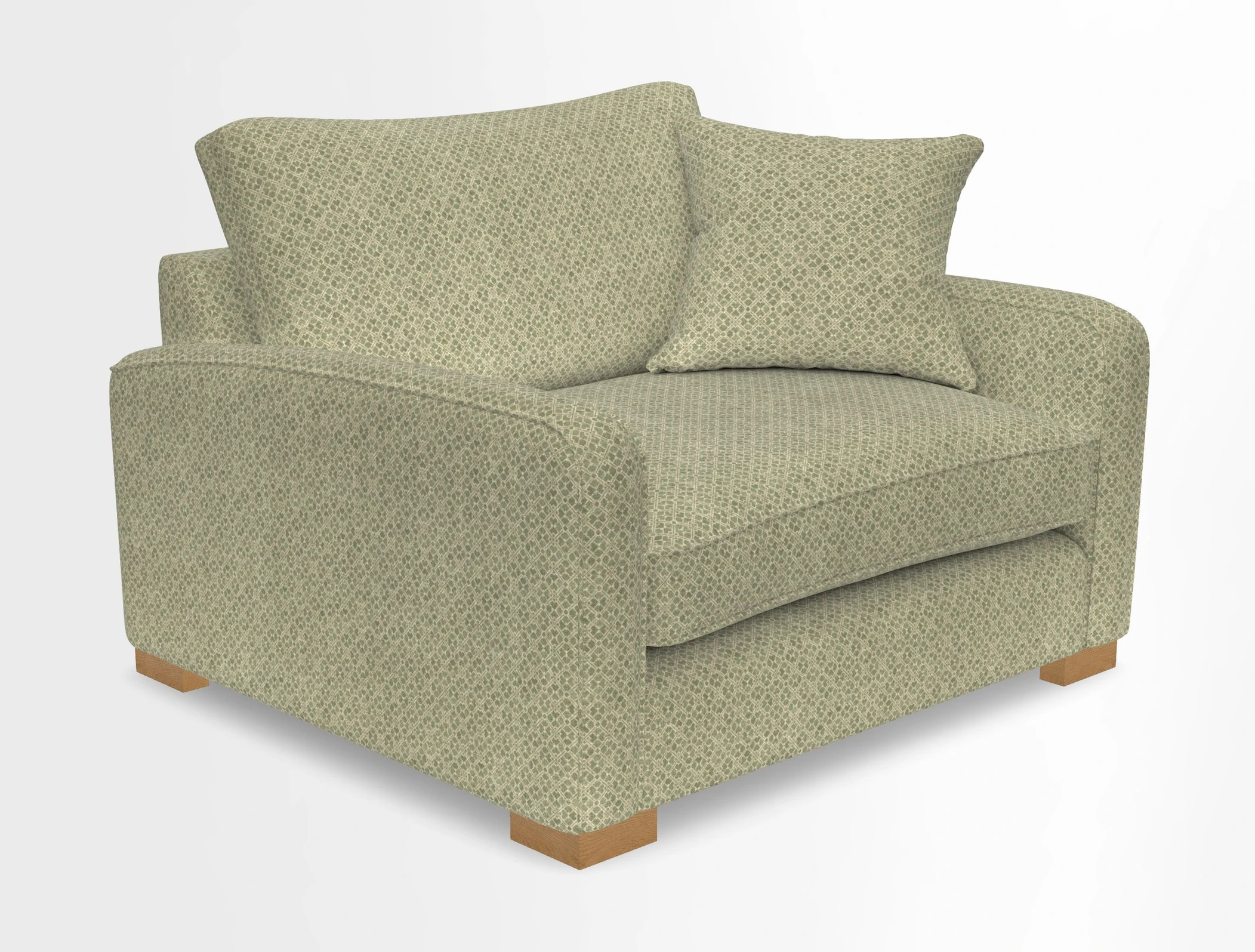 Brook Green snuggler in Two Tone Plain Biscuit