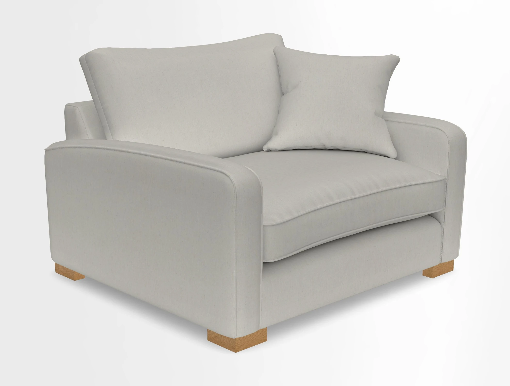 Brook Green snuggler in Two Tone Plain Biscuit