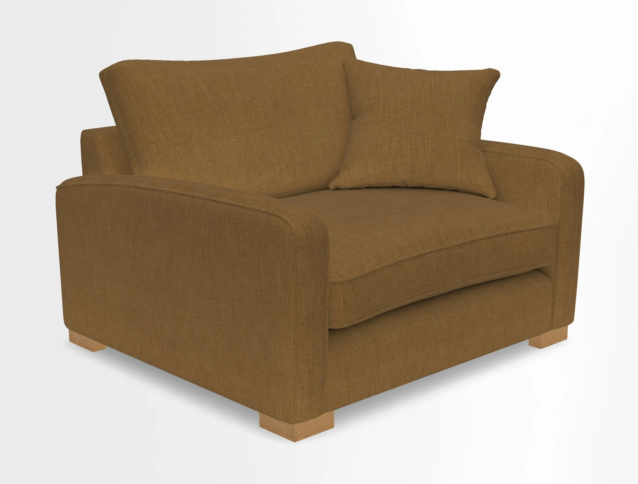Brook Green snuggler in Two Tone Plain Biscuit