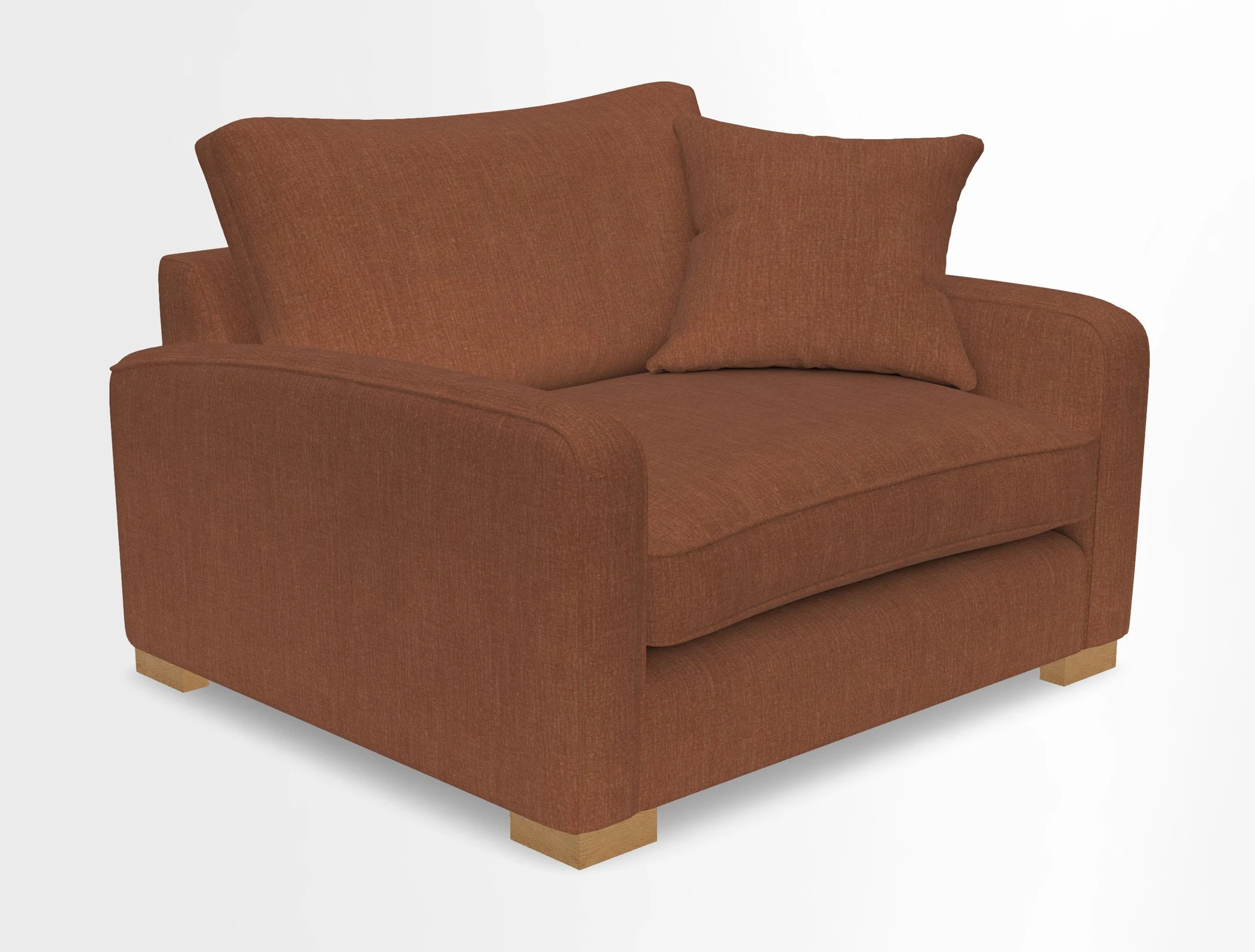 Brook Green snuggler in Two Tone Plain Biscuit