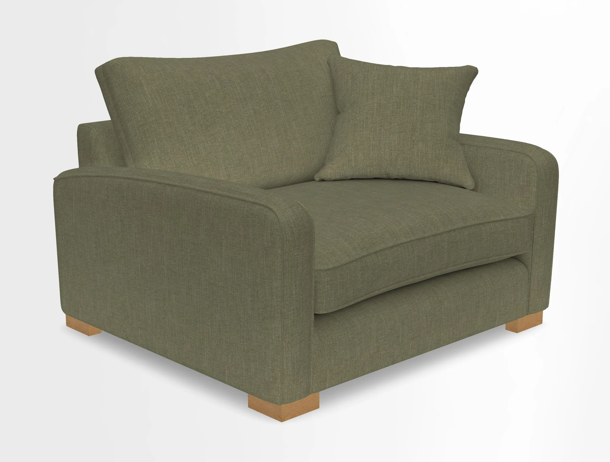 Brook Green snuggler in Two Tone Plain Biscuit