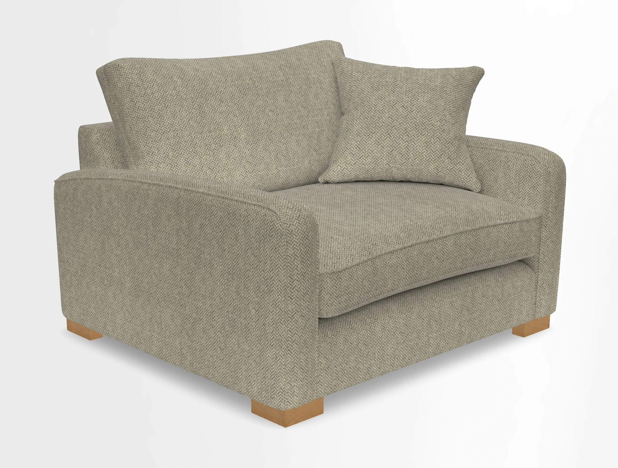 Brook Green snuggler in Two Tone Plain Biscuit