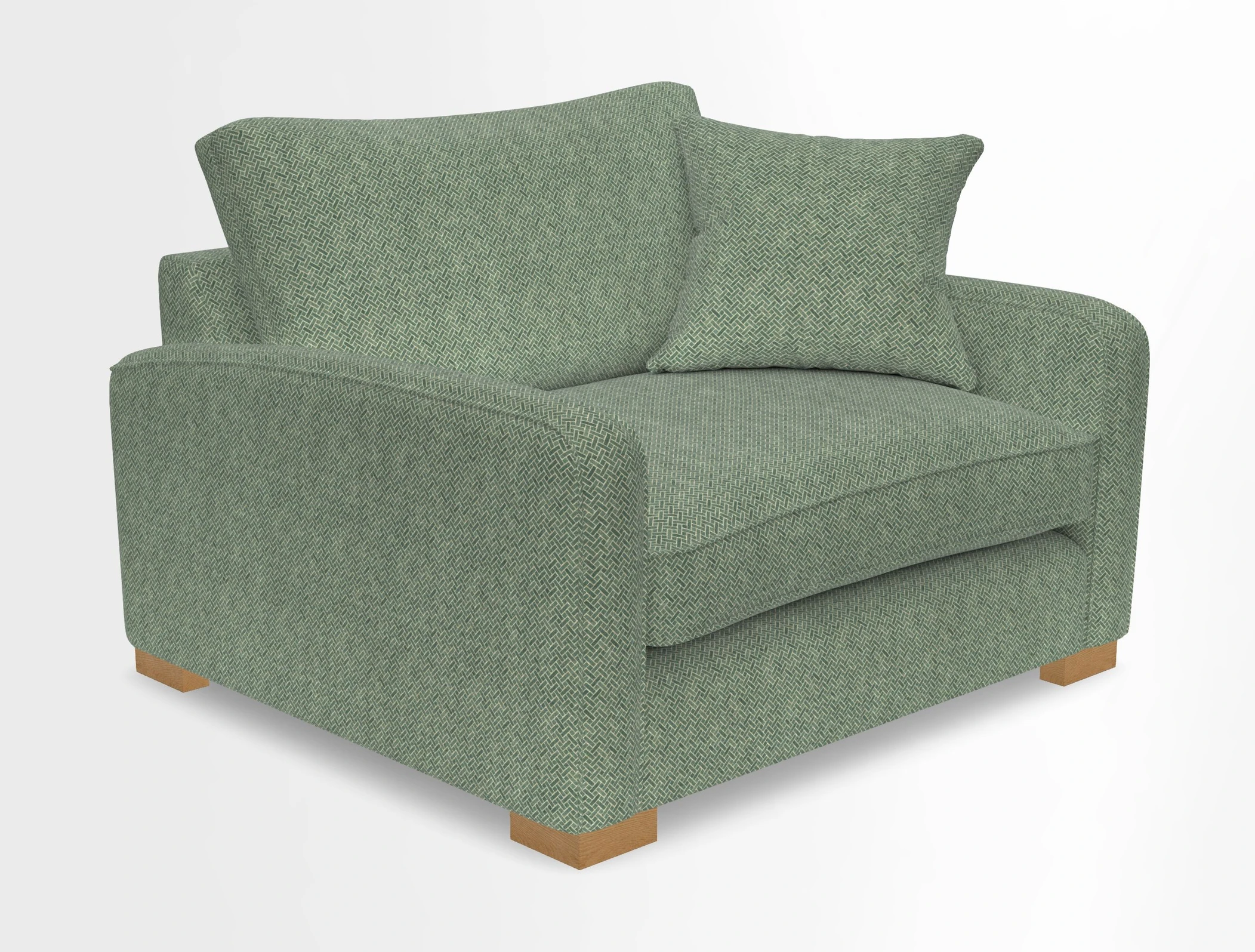 Brook Green snuggler in Two Tone Plain Biscuit