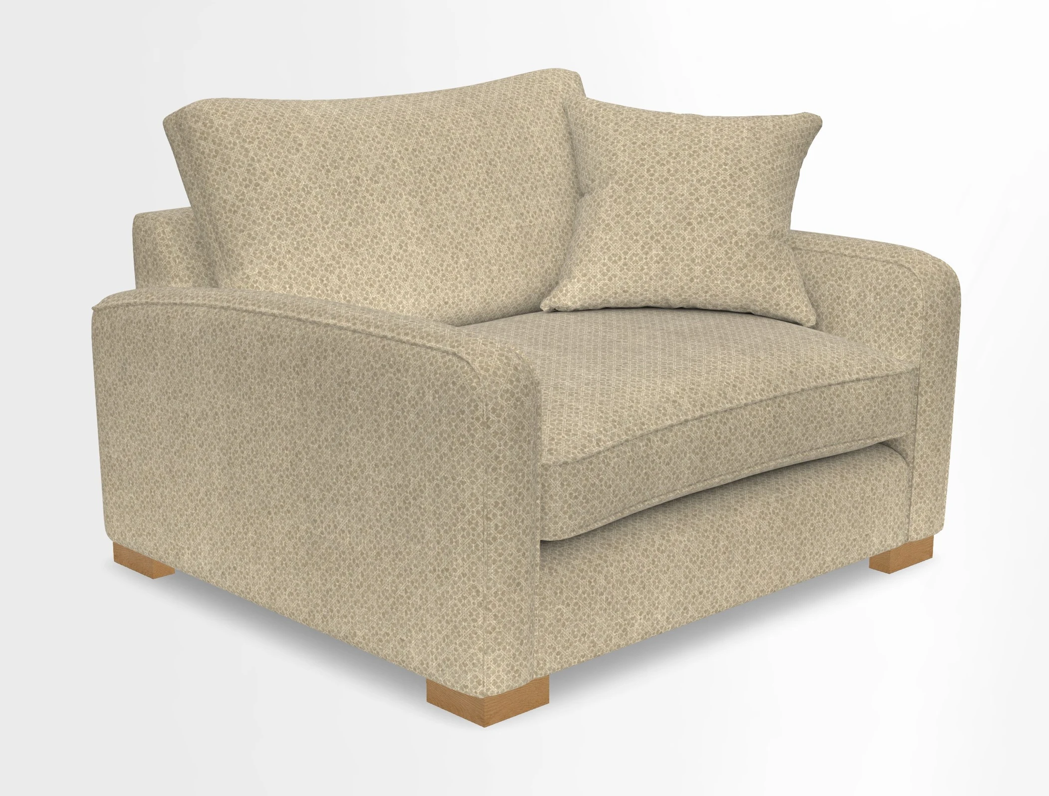 Brook Green snuggler in Two Tone Plain Biscuit