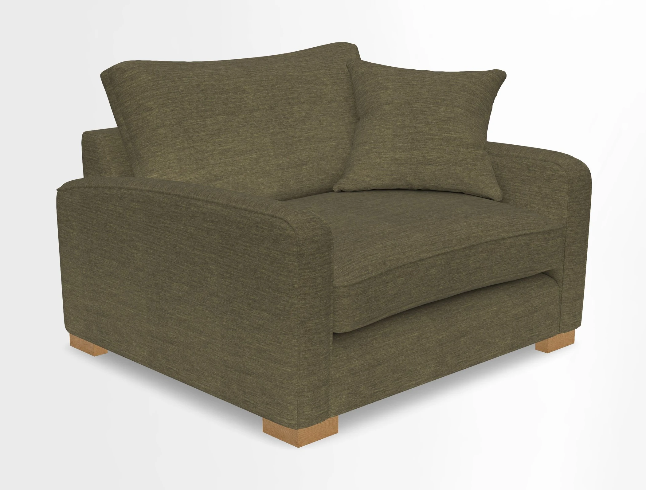 Brook Green snuggler in Two Tone Plain Biscuit