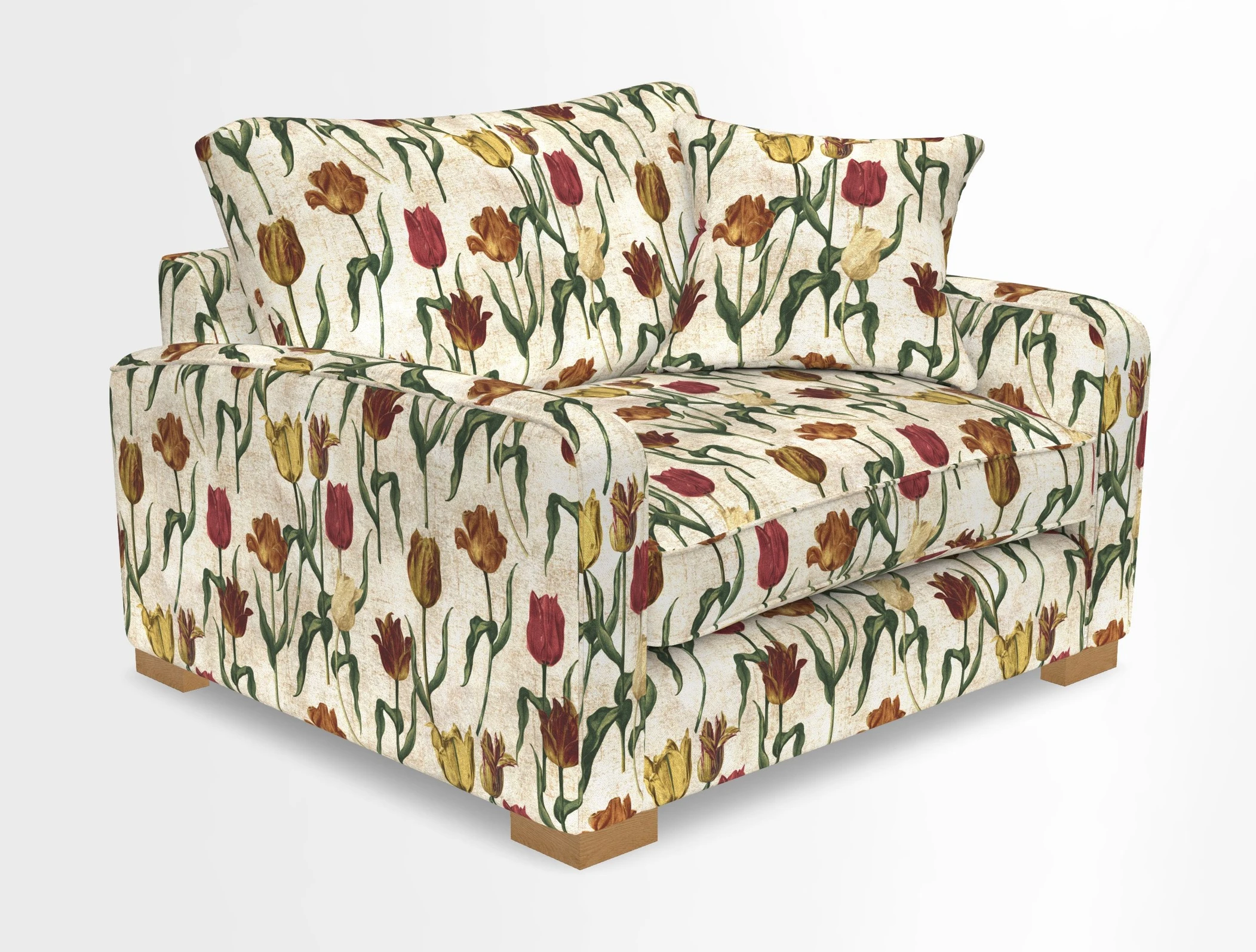 Brook Green snuggler in Two Tone Plain Biscuit