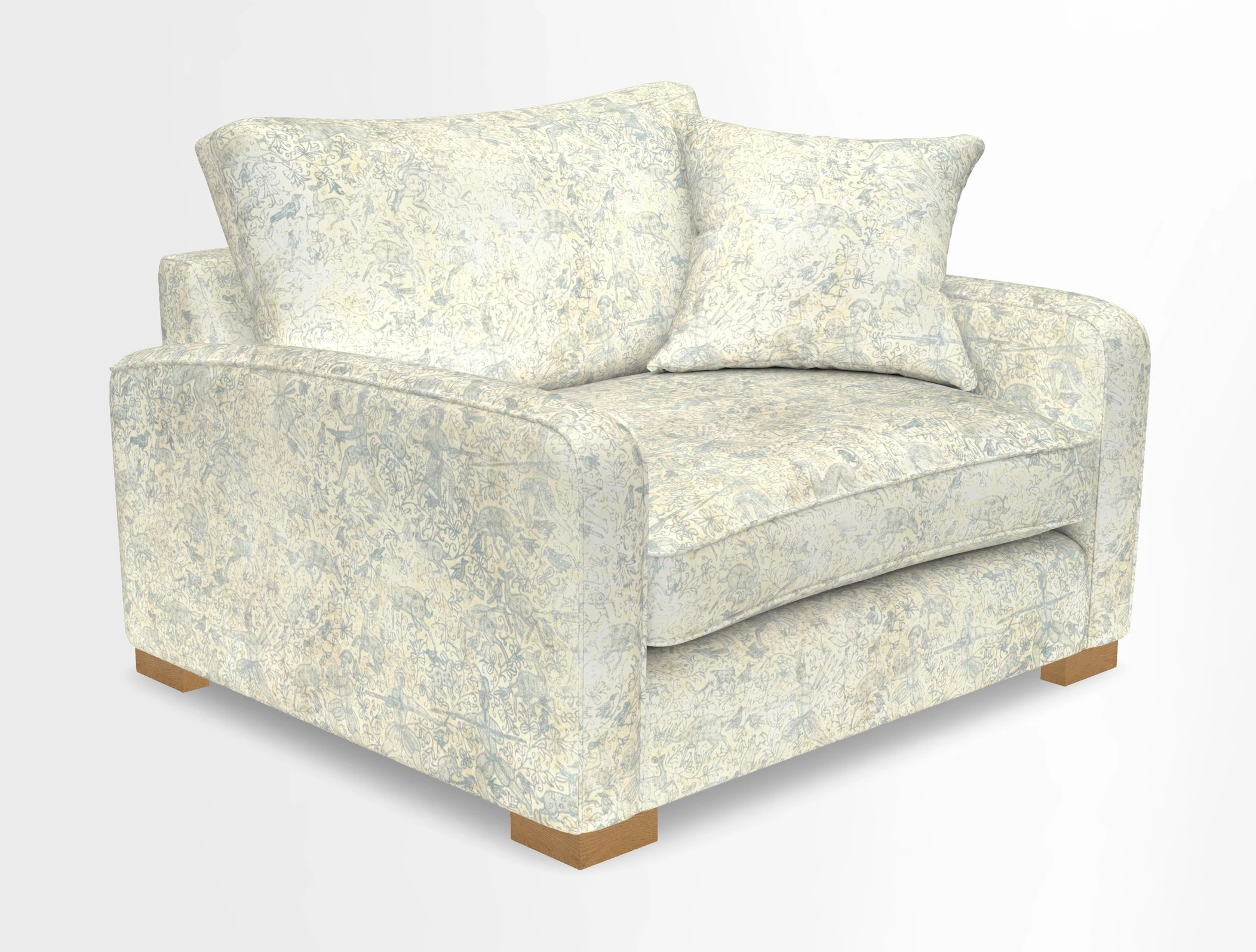 Brook Green snuggler in Two Tone Plain Biscuit