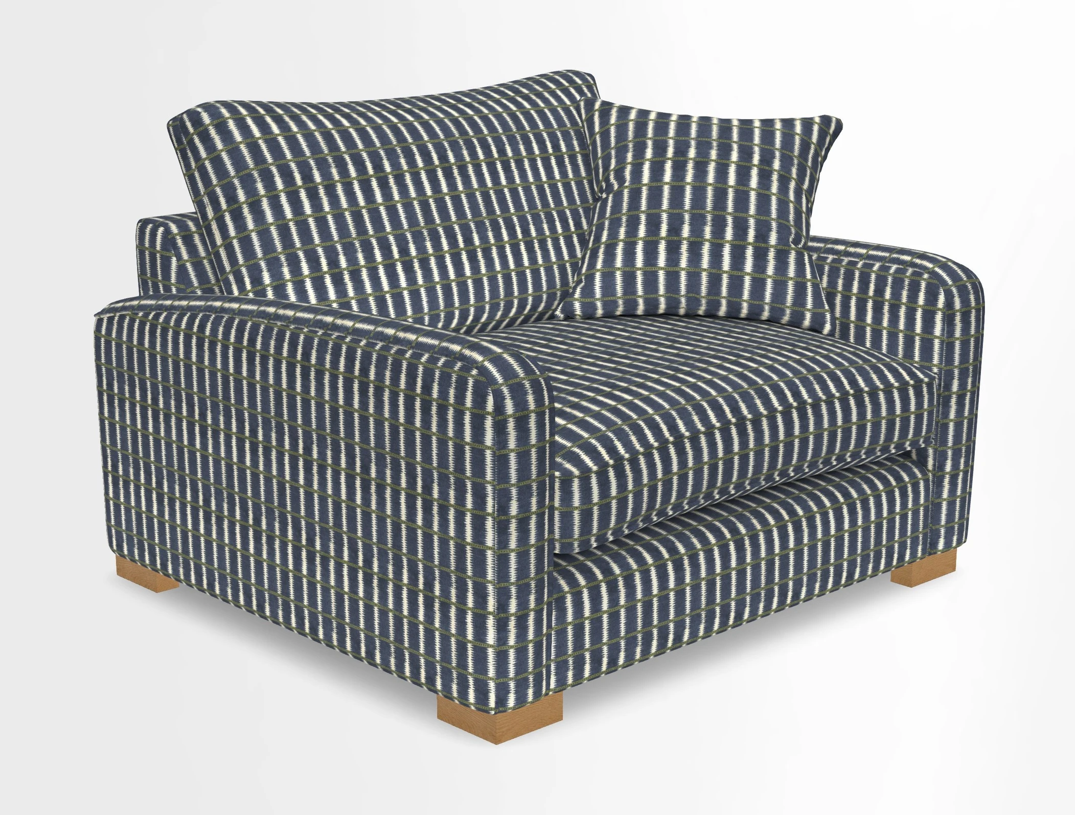 Brook Green snuggler in Two Tone Plain Biscuit