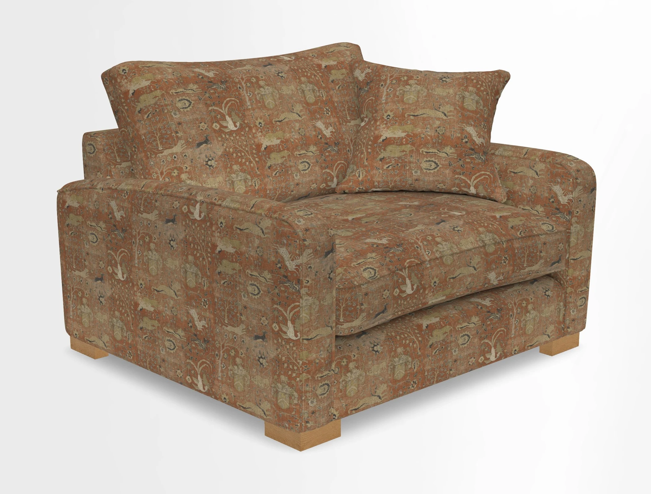 Brook Green snuggler in Two Tone Plain Biscuit
