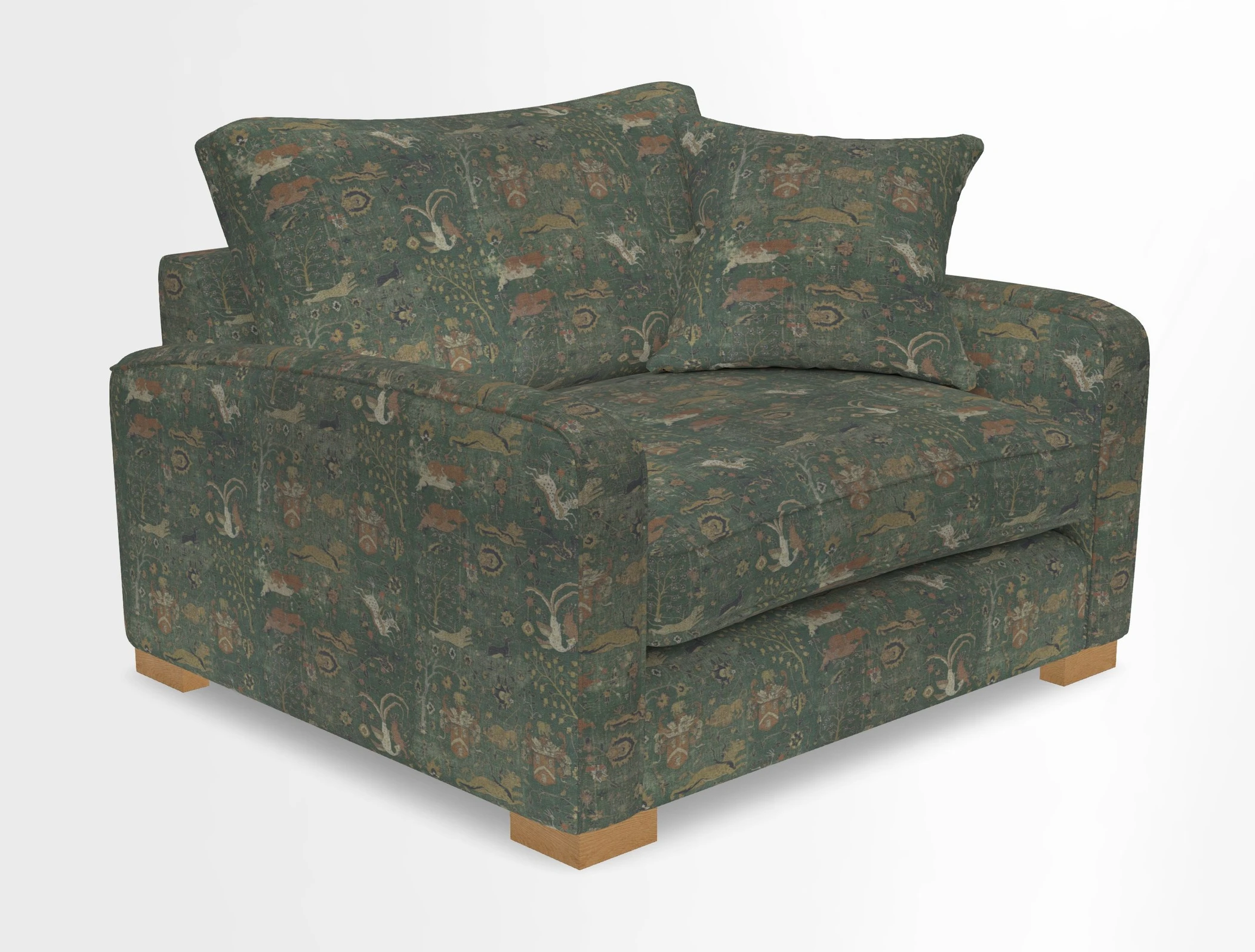 Brook Green snuggler in Two Tone Plain Biscuit