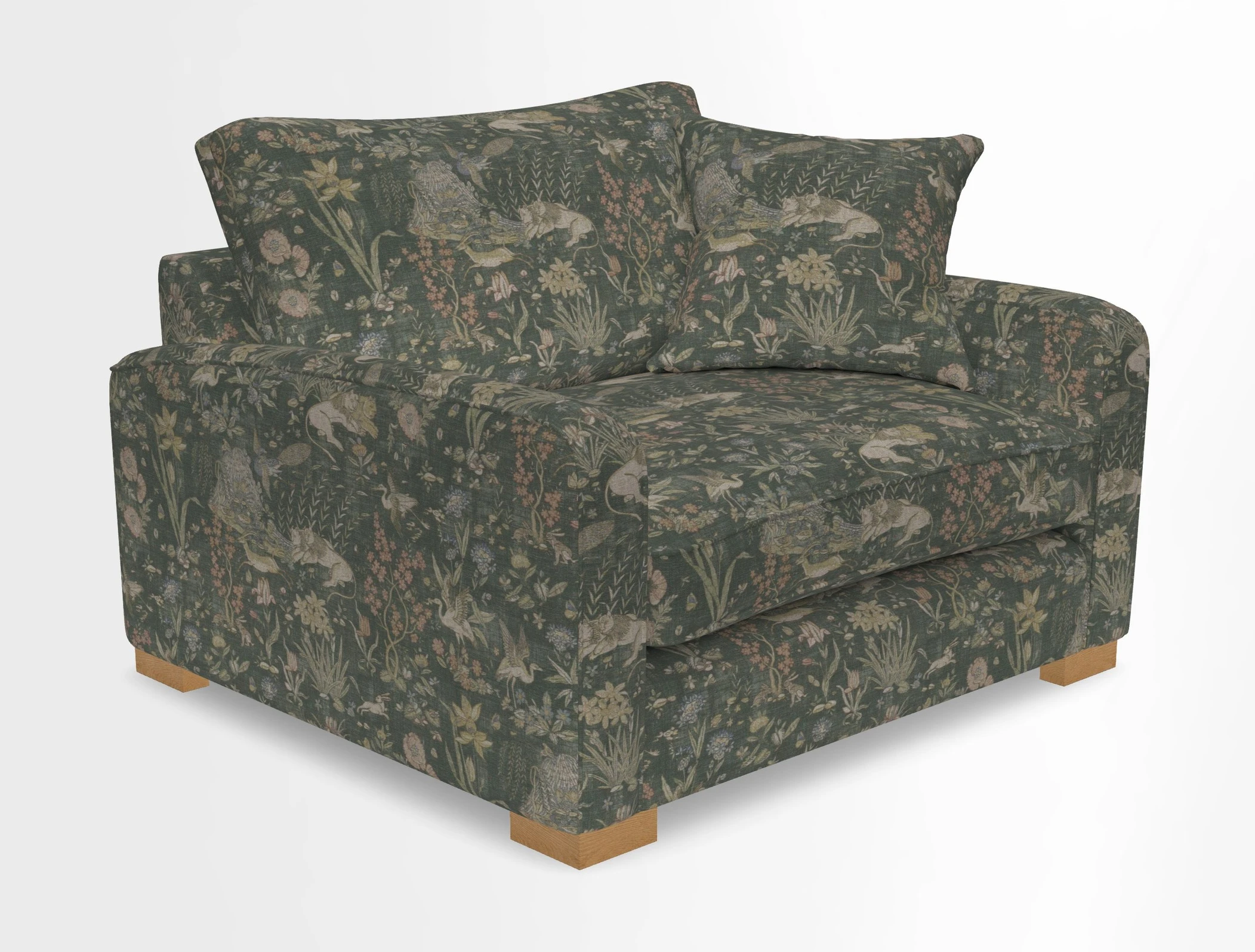 Brook Green snuggler in Two Tone Plain Biscuit