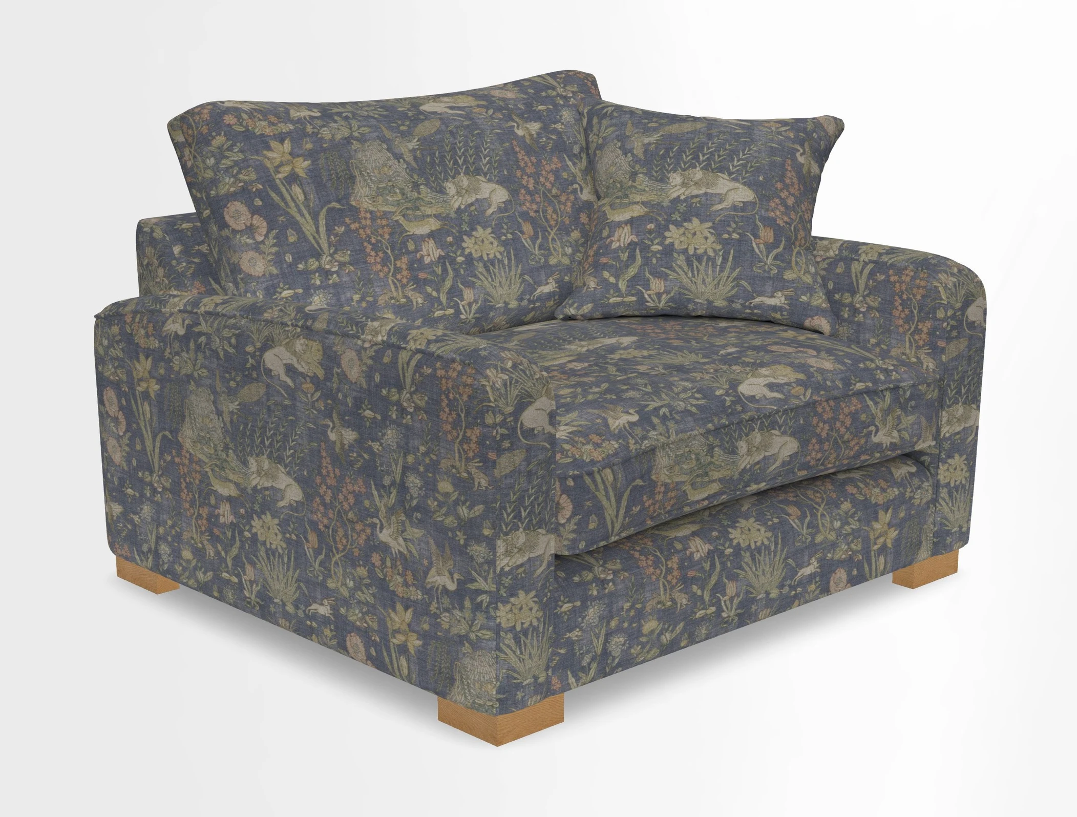 Brook Green snuggler in Two Tone Plain Biscuit