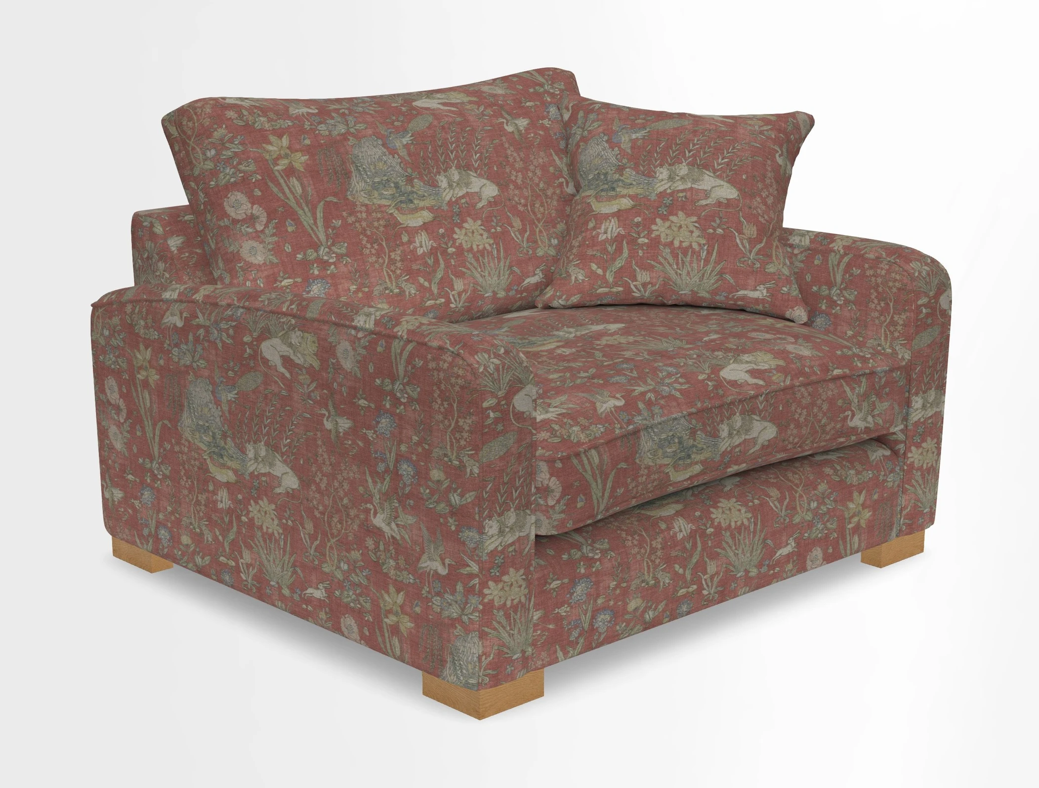 Brook Green snuggler in Two Tone Plain Biscuit