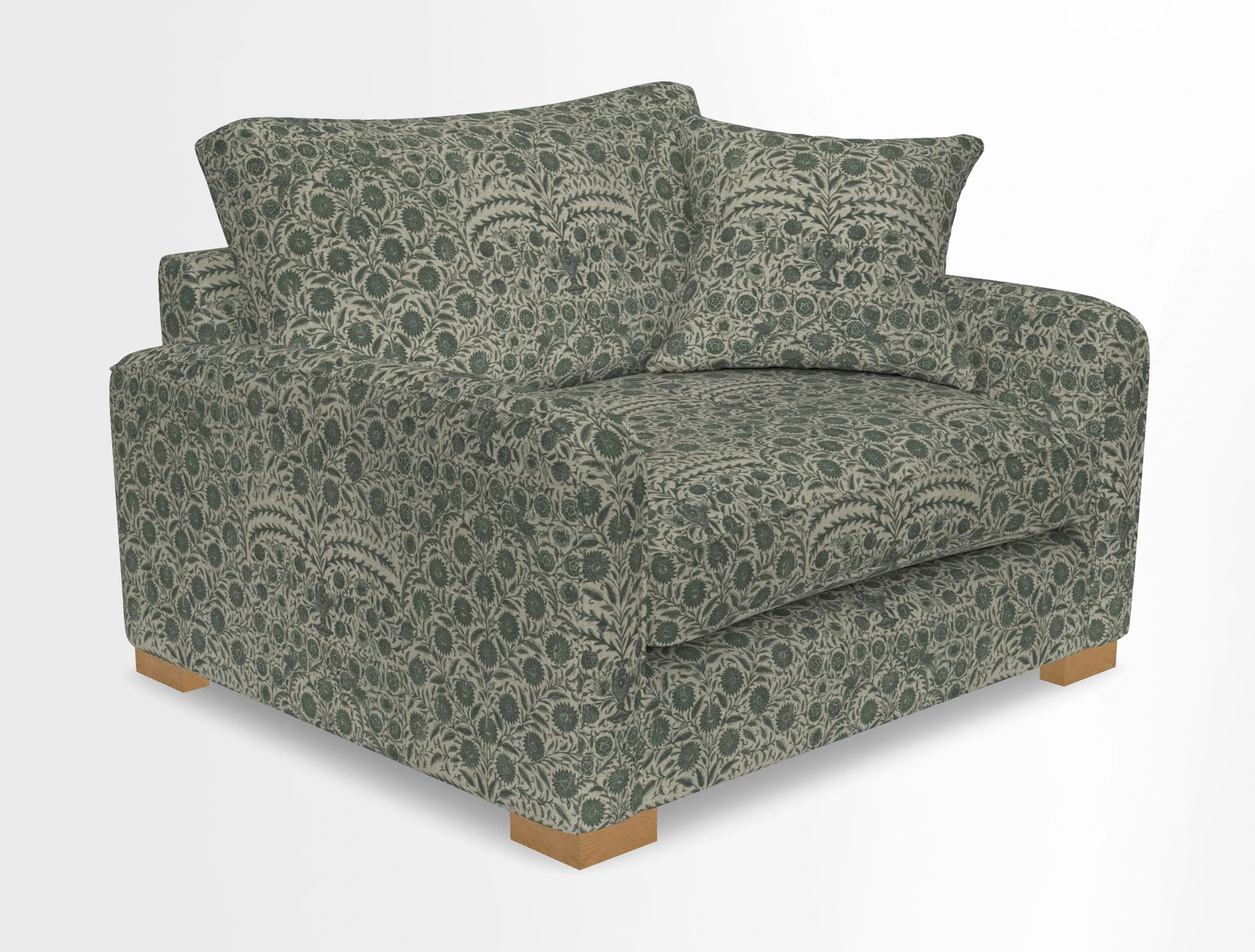 Brook Green snuggler in Two Tone Plain Biscuit