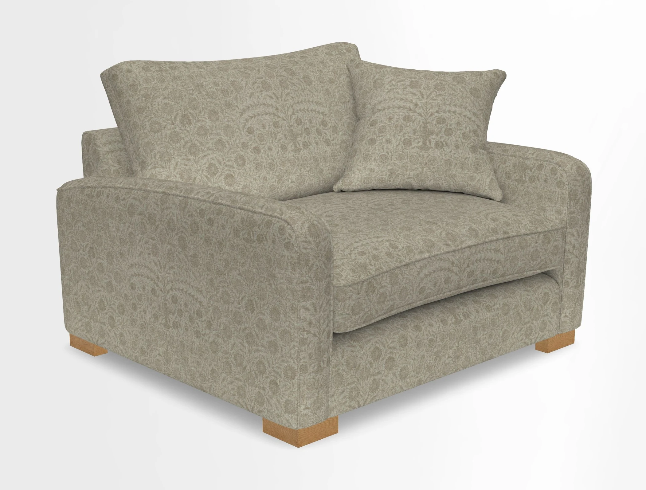 Brook Green snuggler in Two Tone Plain Biscuit