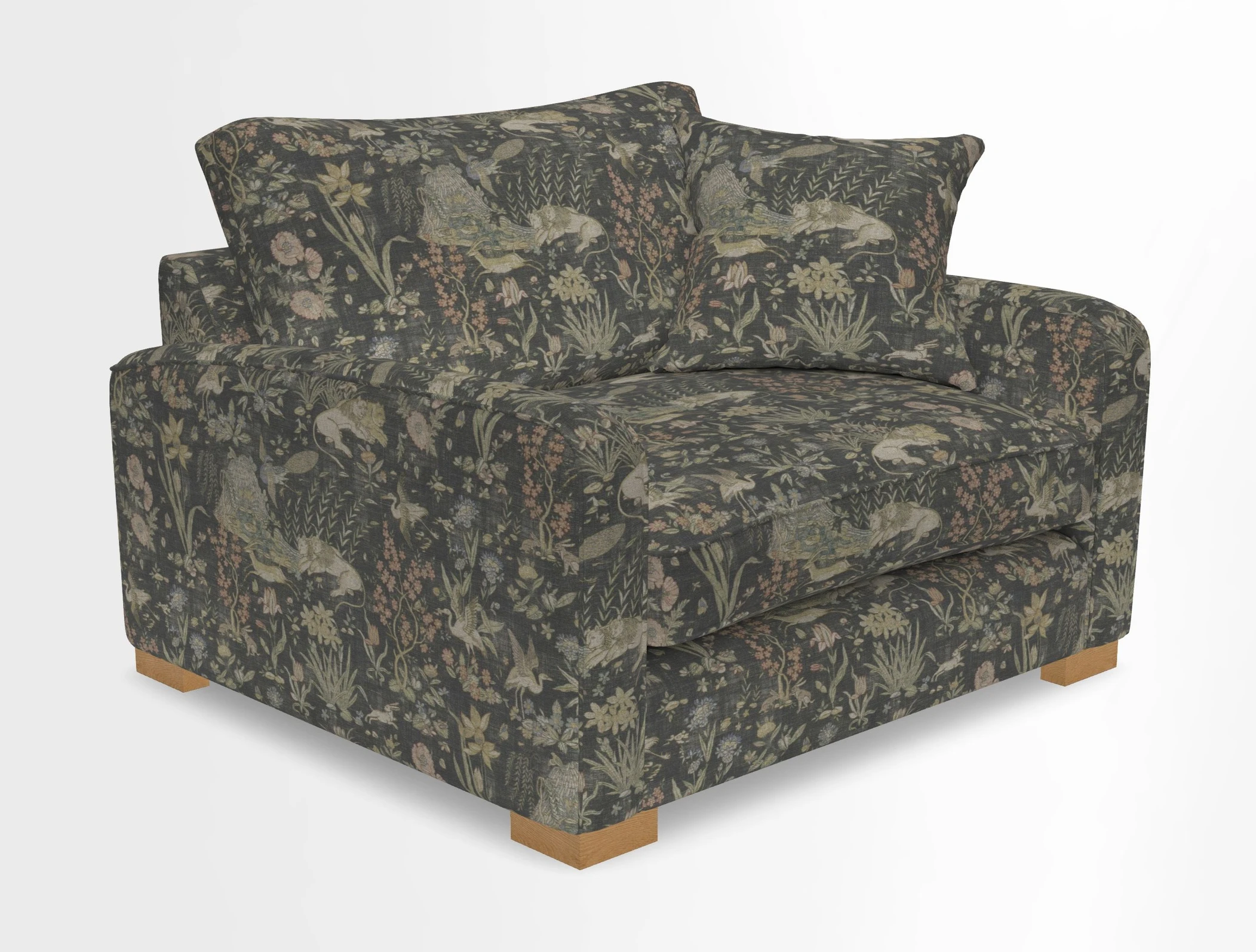 Brook Green snuggler in Two Tone Plain Biscuit