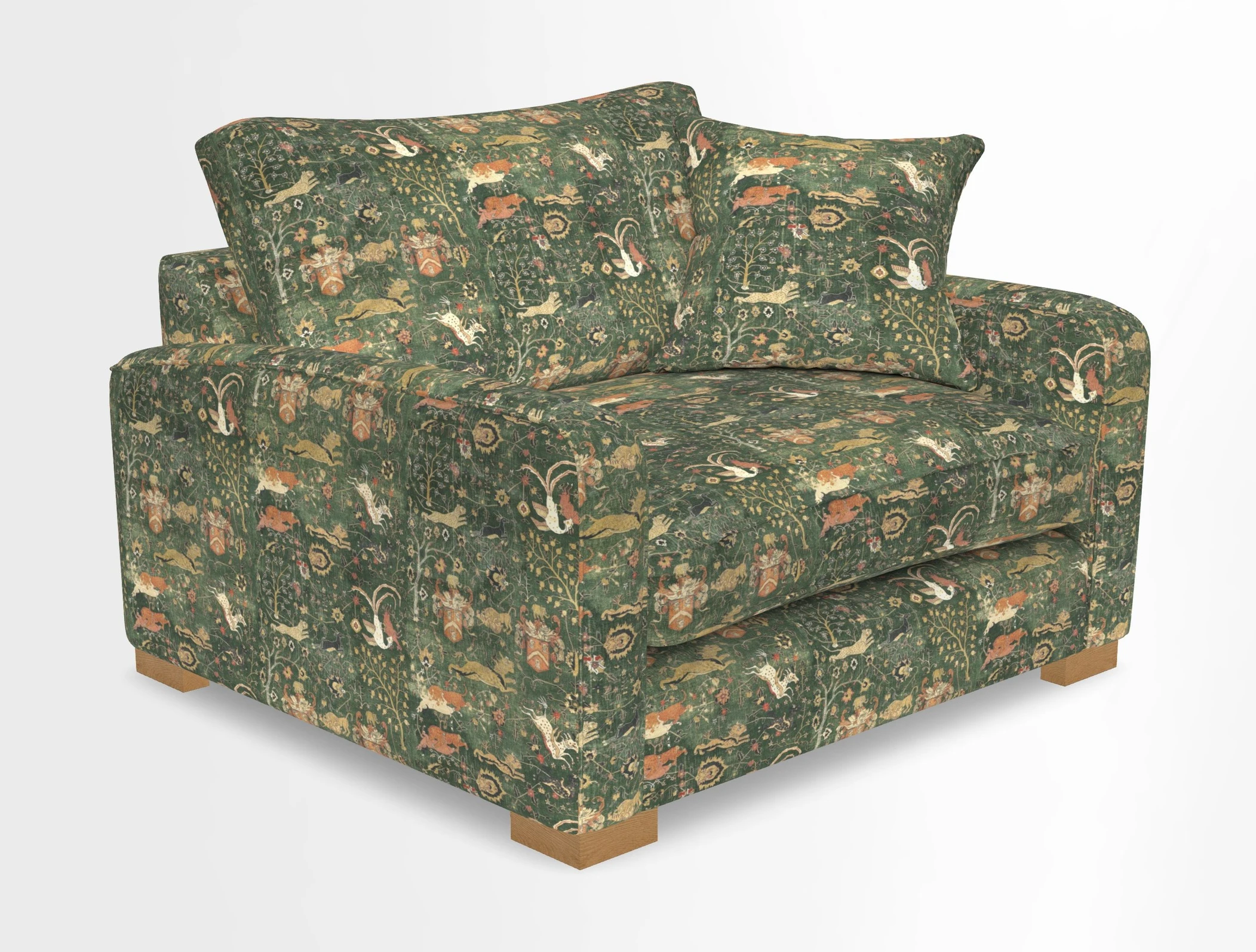 Brook Green snuggler in Two Tone Plain Biscuit