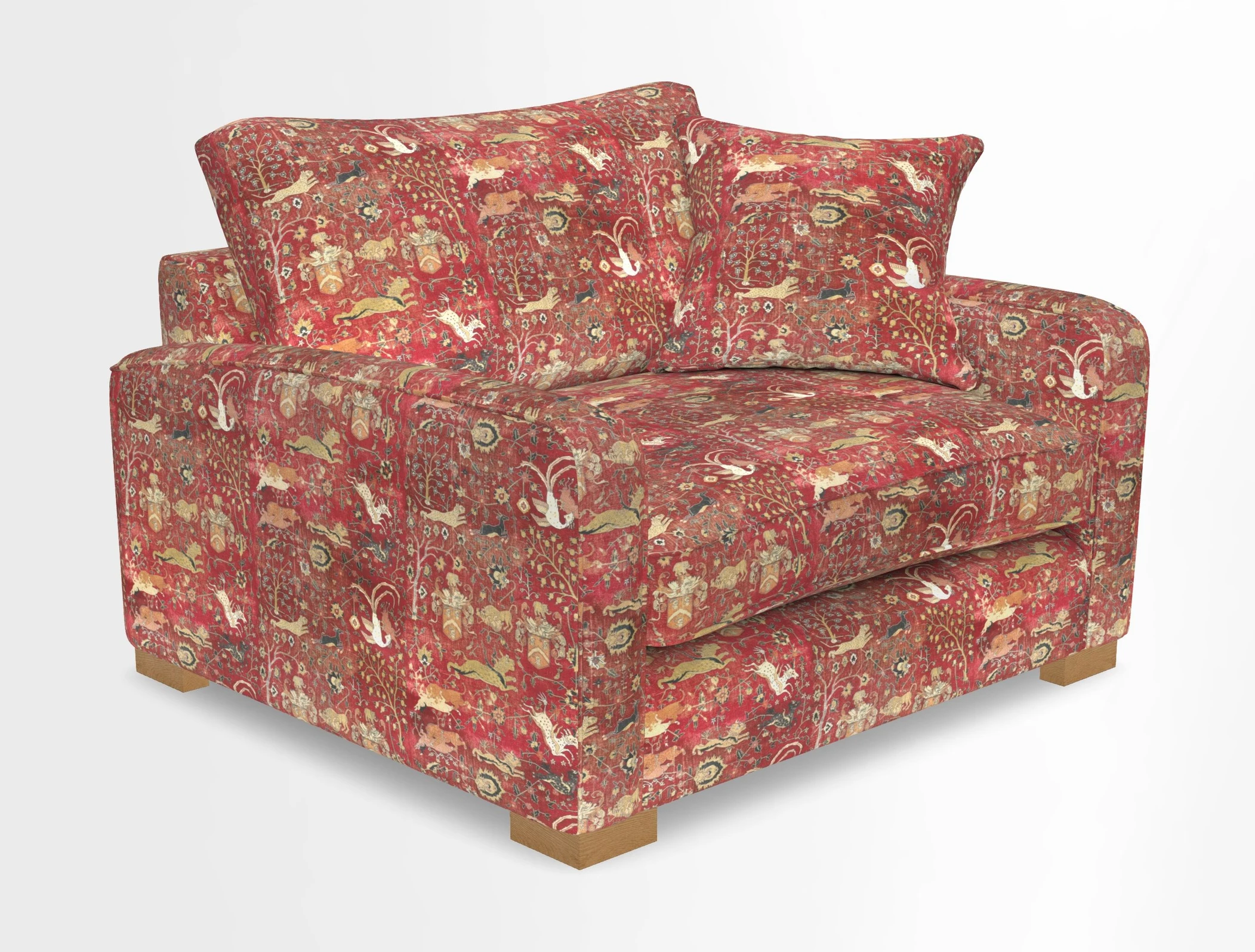 Brook Green snuggler in Two Tone Plain Biscuit
