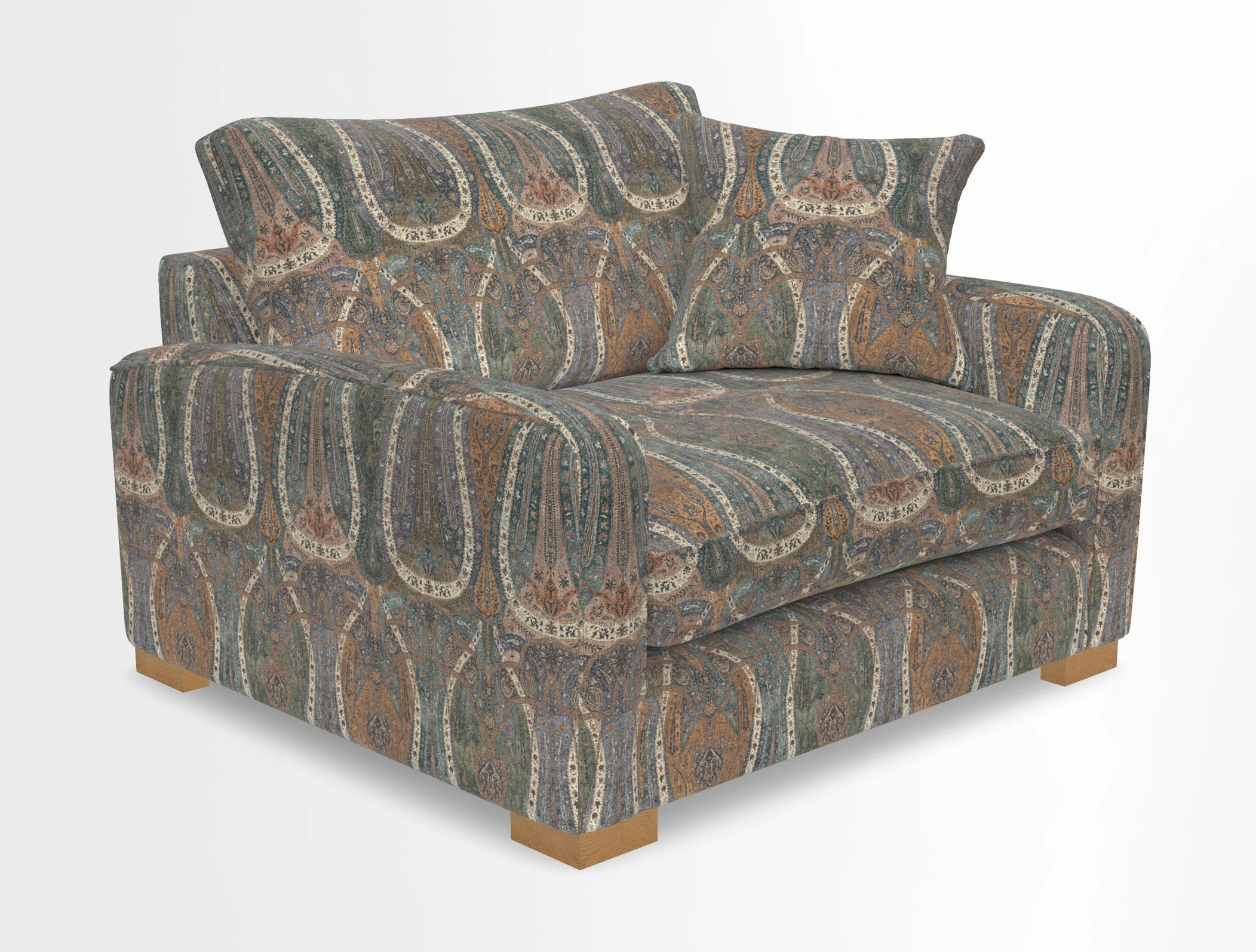 Brook Green snuggler in Two Tone Plain Biscuit