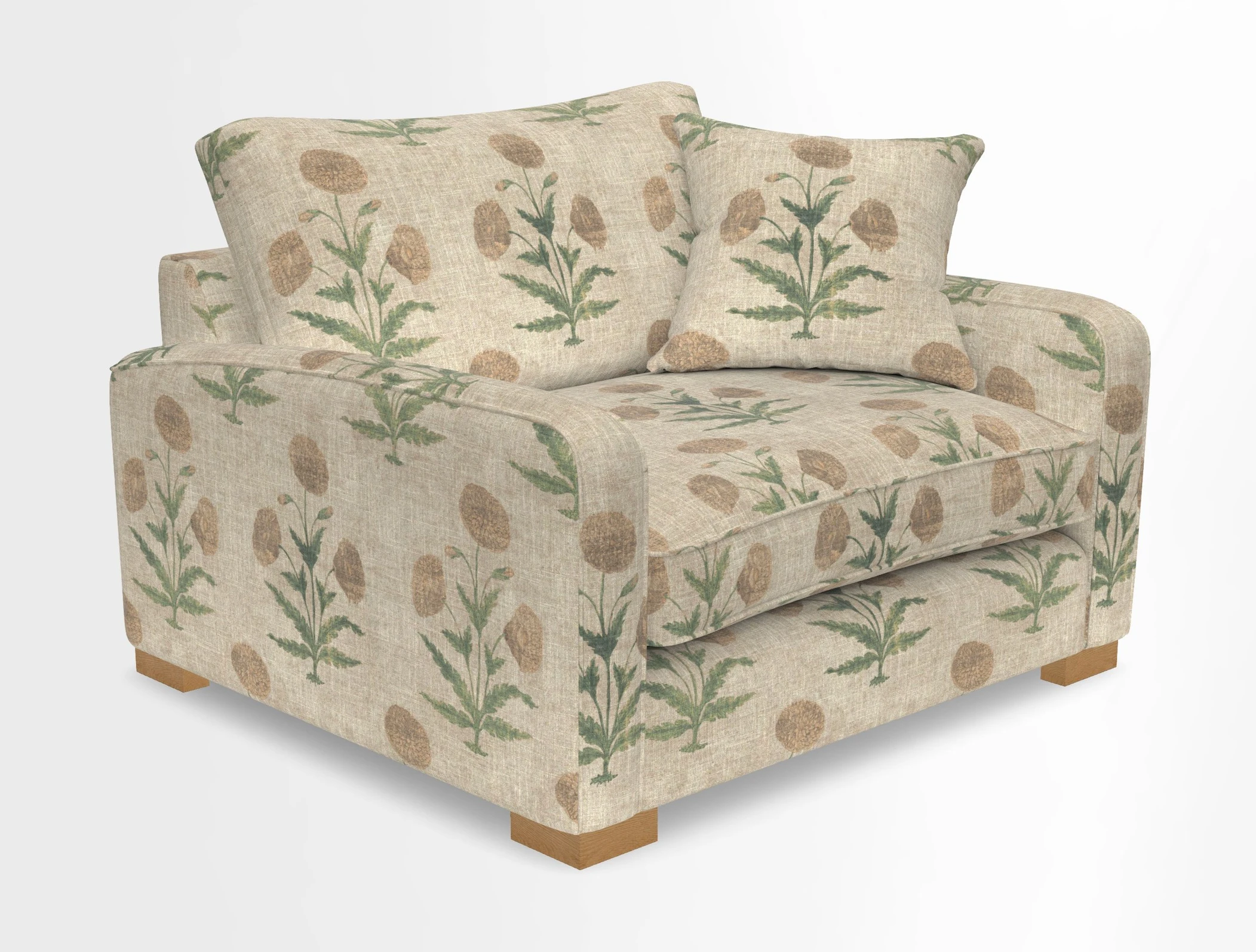 Brook Green snuggler in Two Tone Plain Biscuit