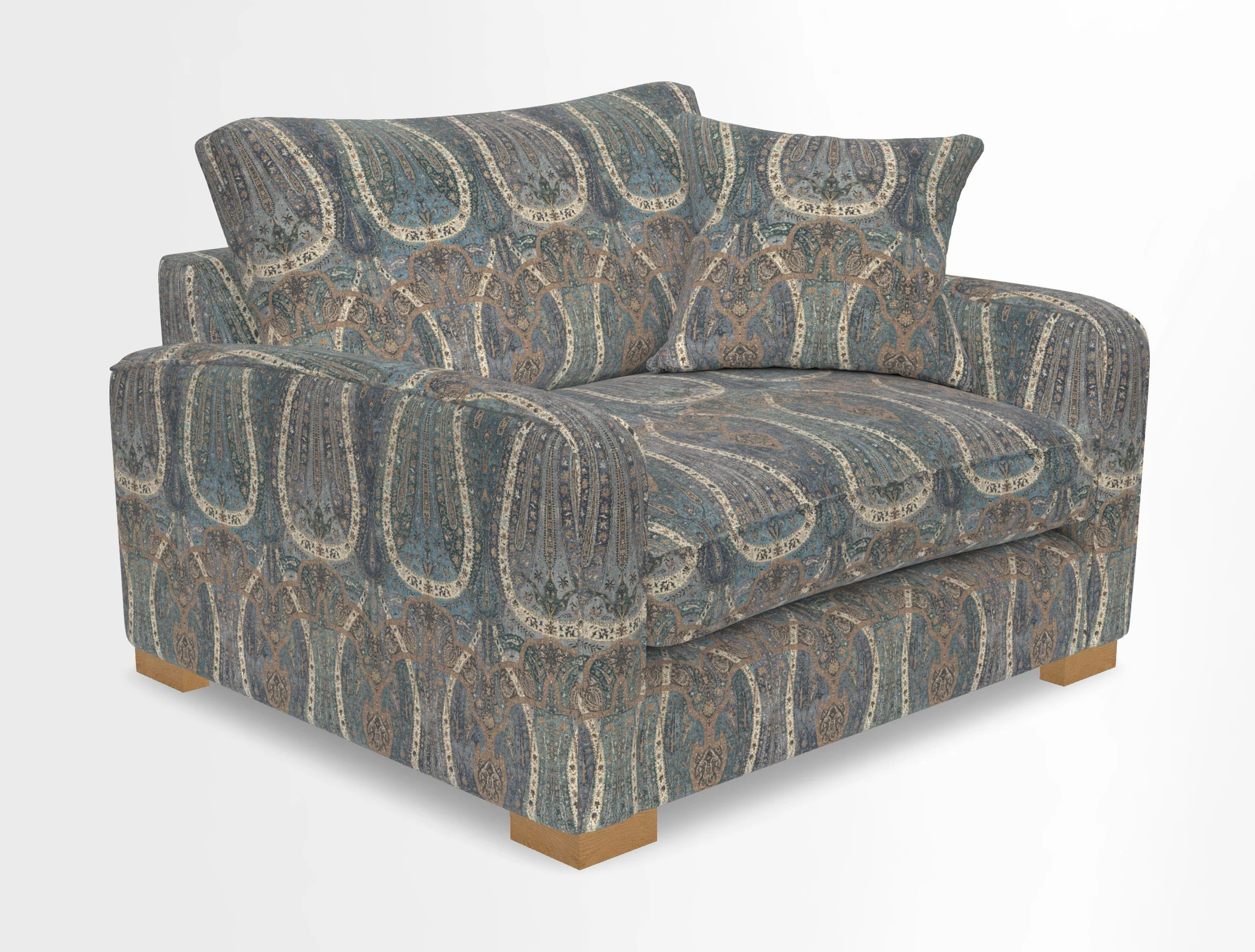 Brook Green snuggler in Two Tone Plain Biscuit
