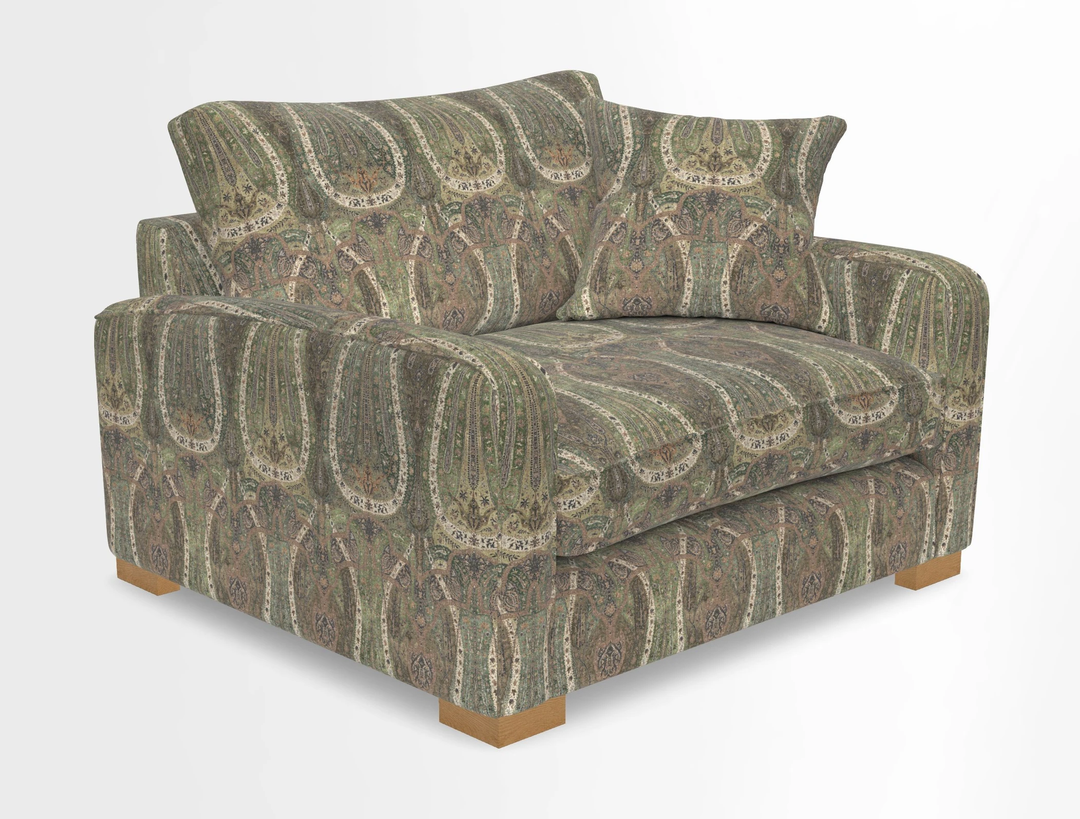 Brook Green snuggler in Two Tone Plain Biscuit