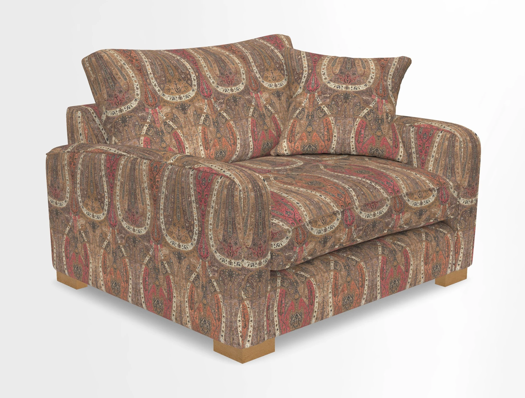Brook Green snuggler in Two Tone Plain Biscuit