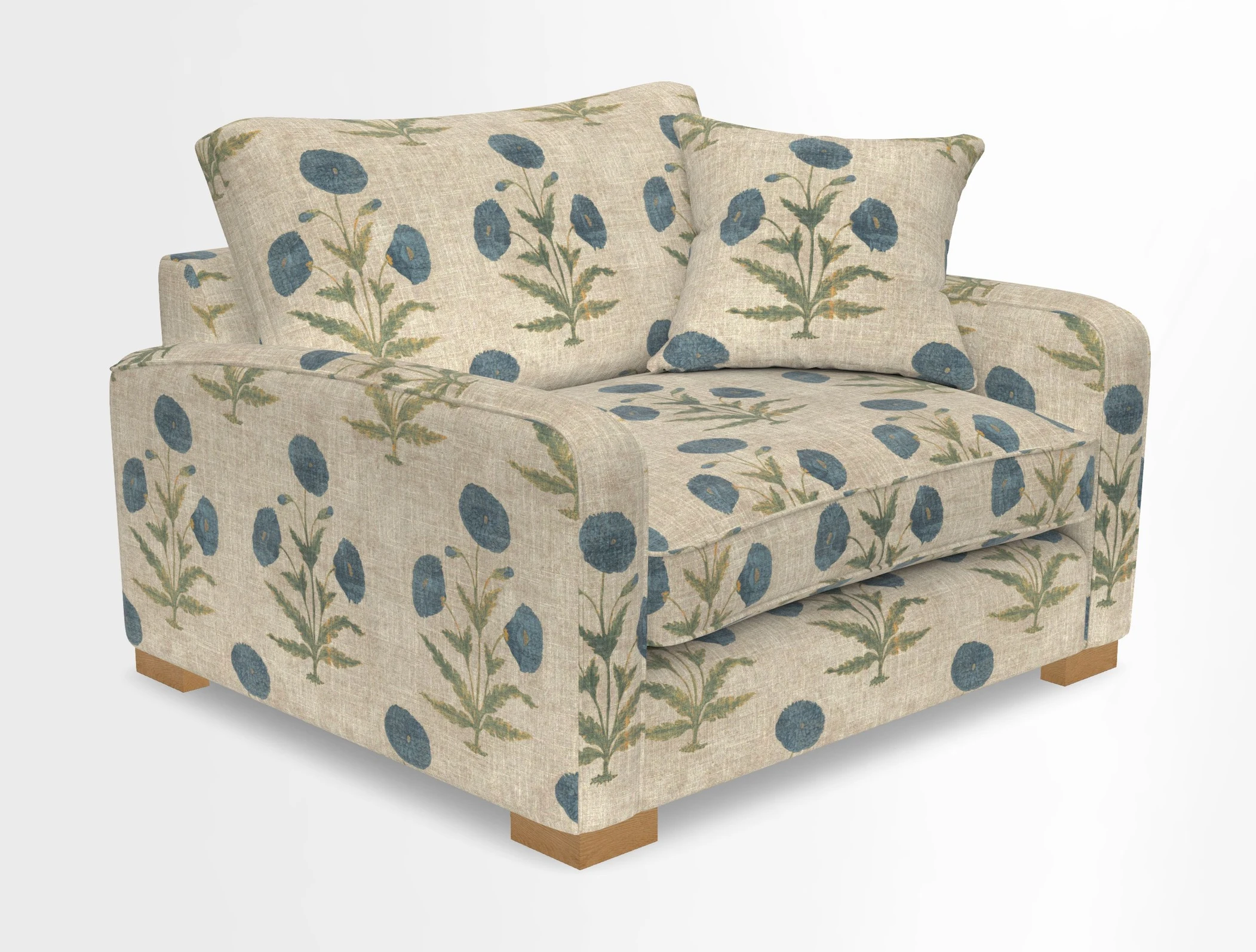 Brook Green snuggler in Two Tone Plain Biscuit