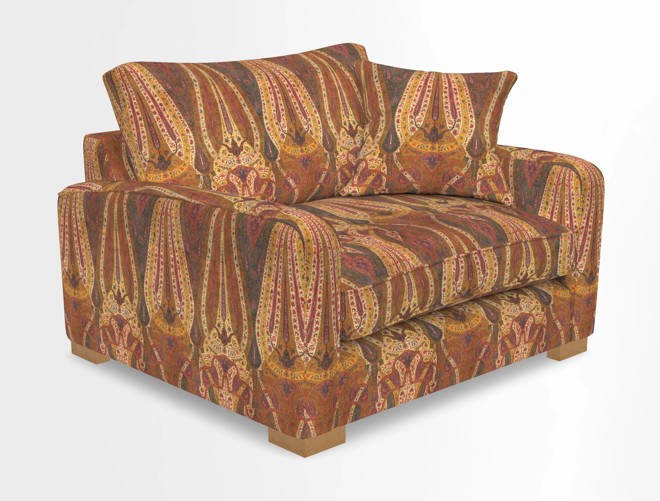 Brook Green snuggler in Two Tone Plain Biscuit