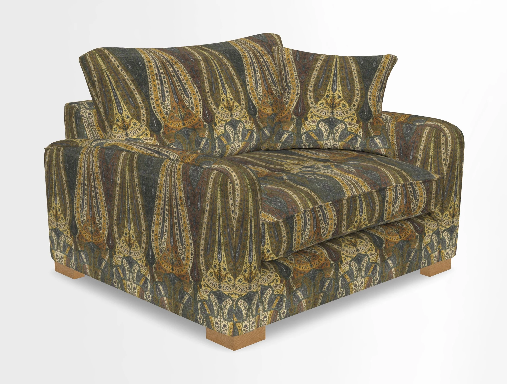 Brook Green snuggler in Two Tone Plain Biscuit