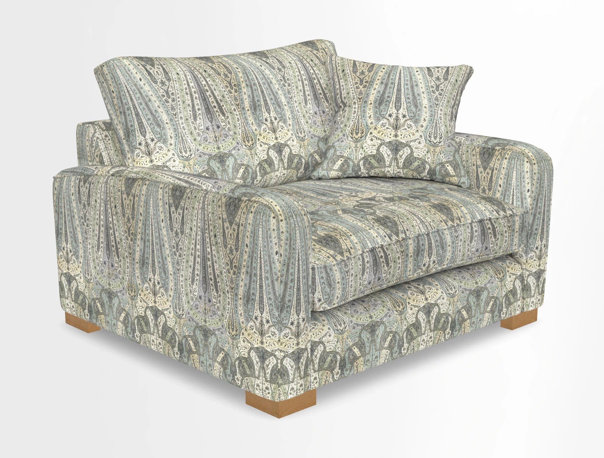 Brook Green snuggler in Two Tone Plain Biscuit