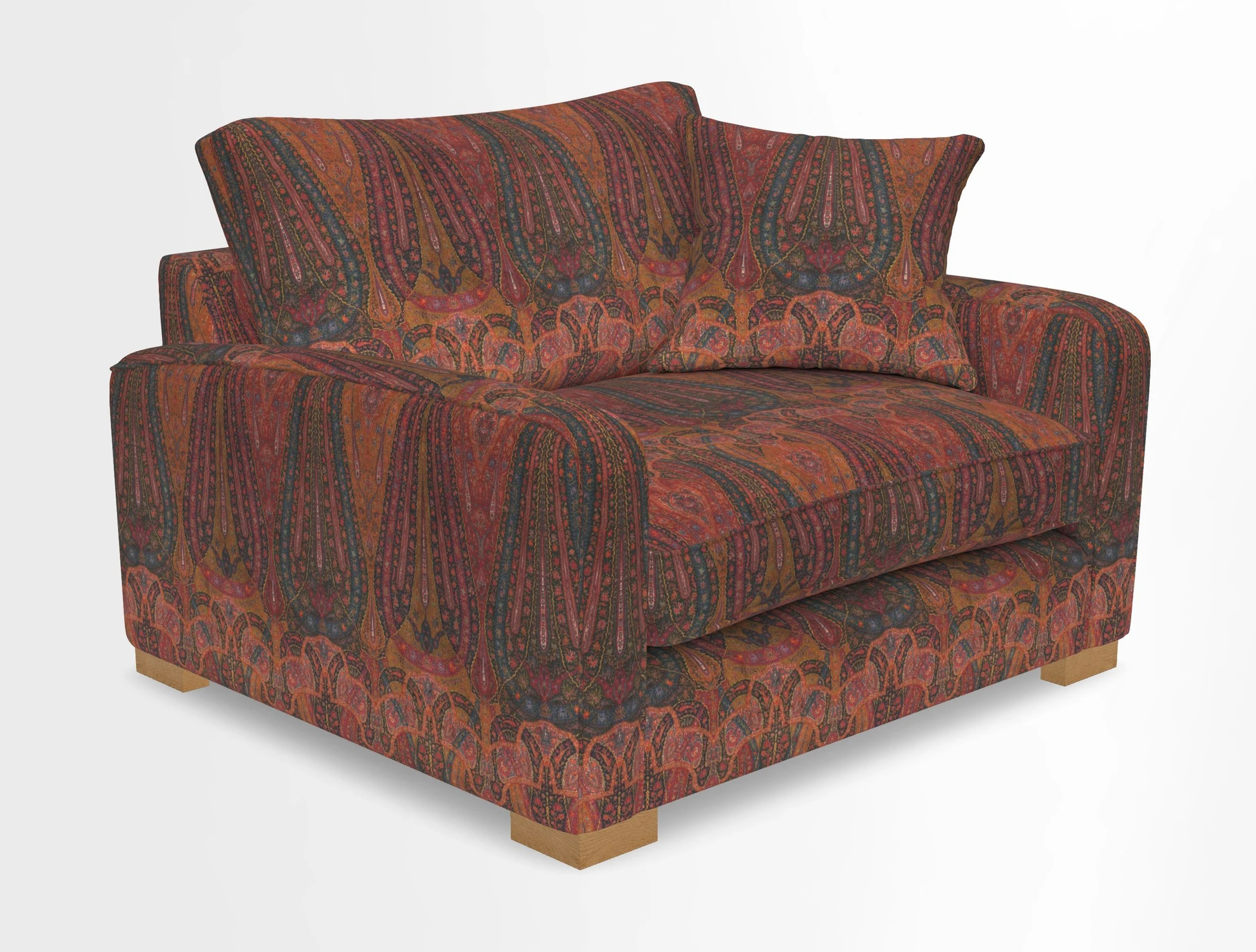 Brook Green snuggler in Two Tone Plain Biscuit