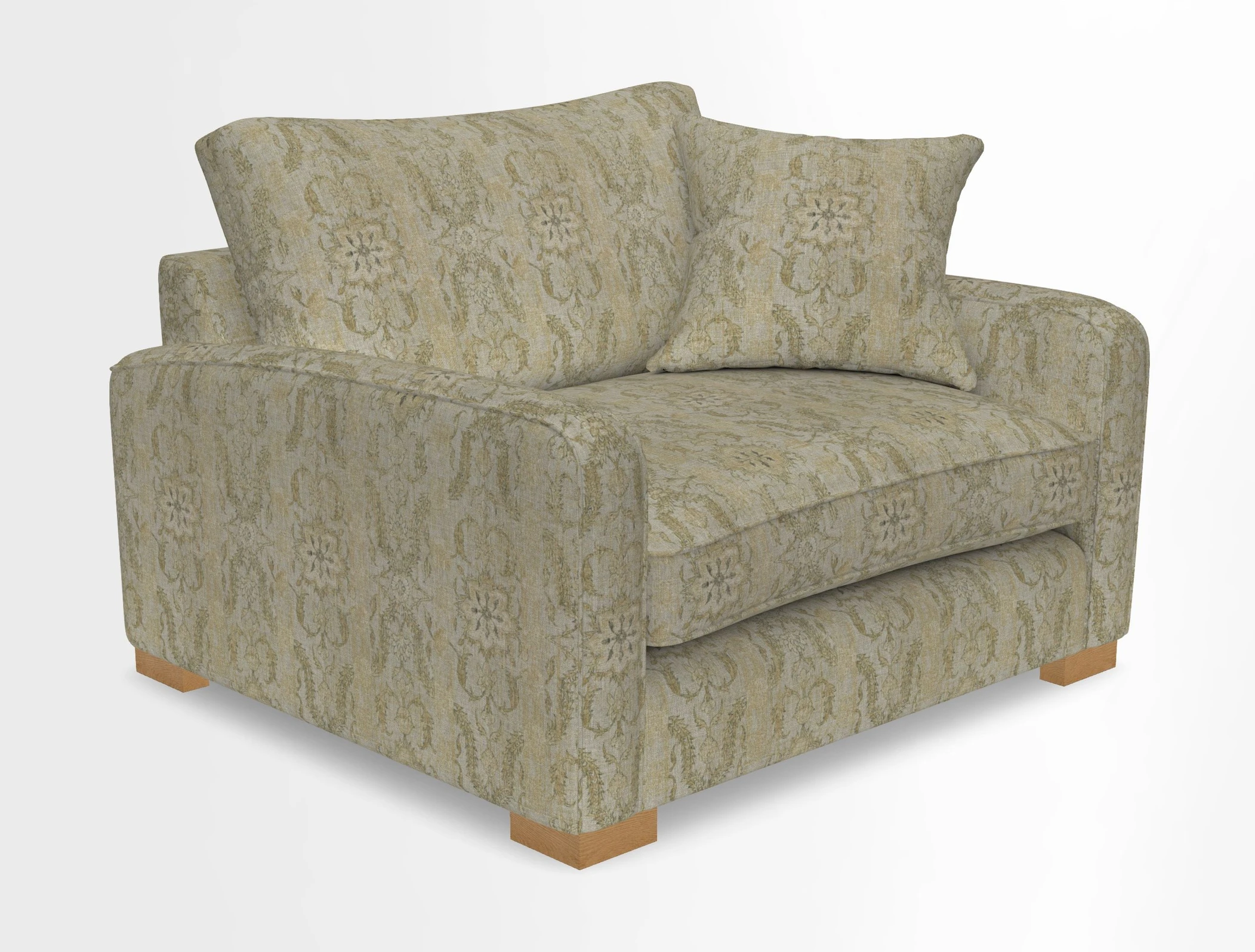 Brook Green snuggler in Two Tone Plain Biscuit