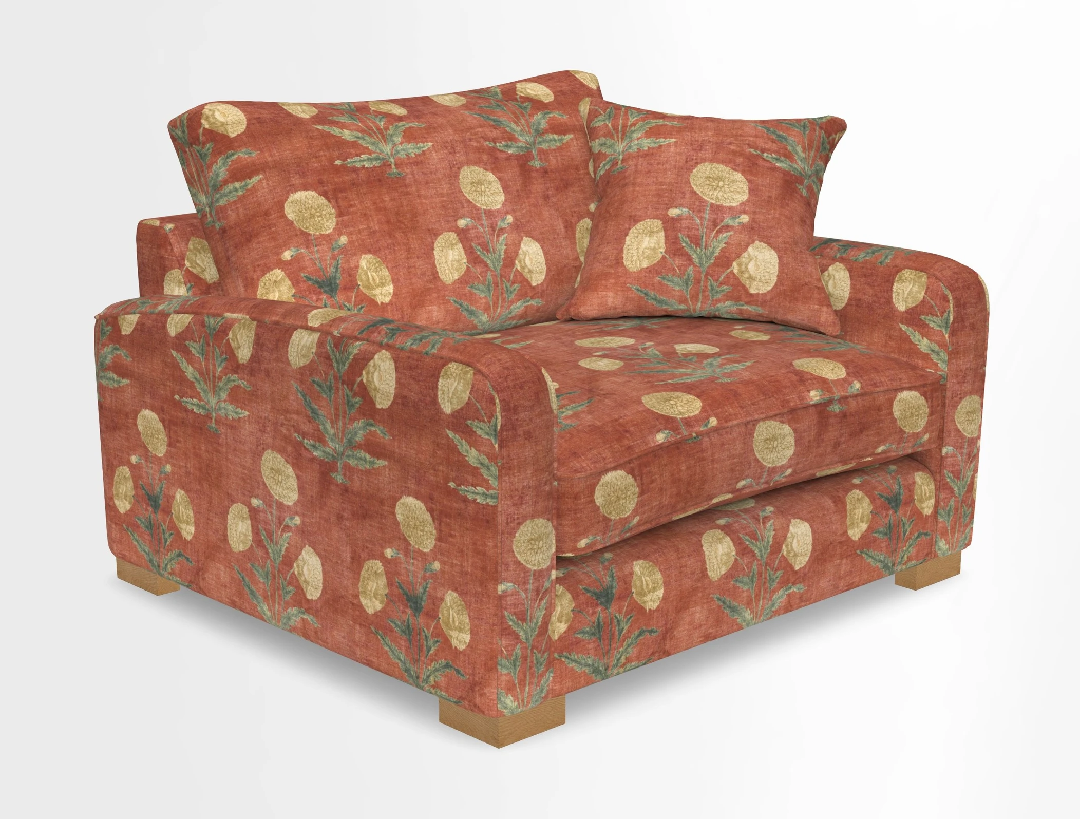 Brook Green snuggler in Two Tone Plain Biscuit