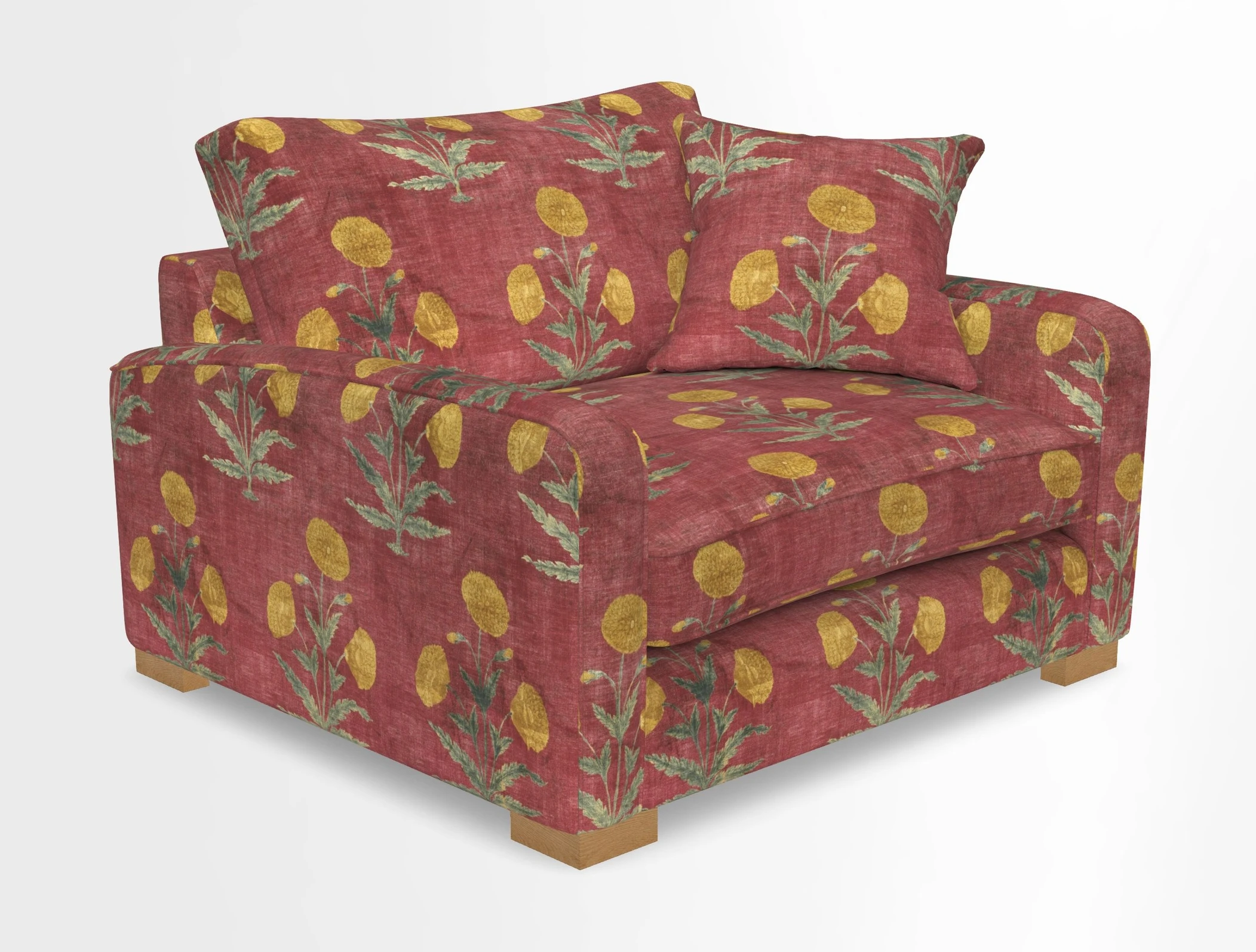 Brook Green snuggler in Two Tone Plain Biscuit