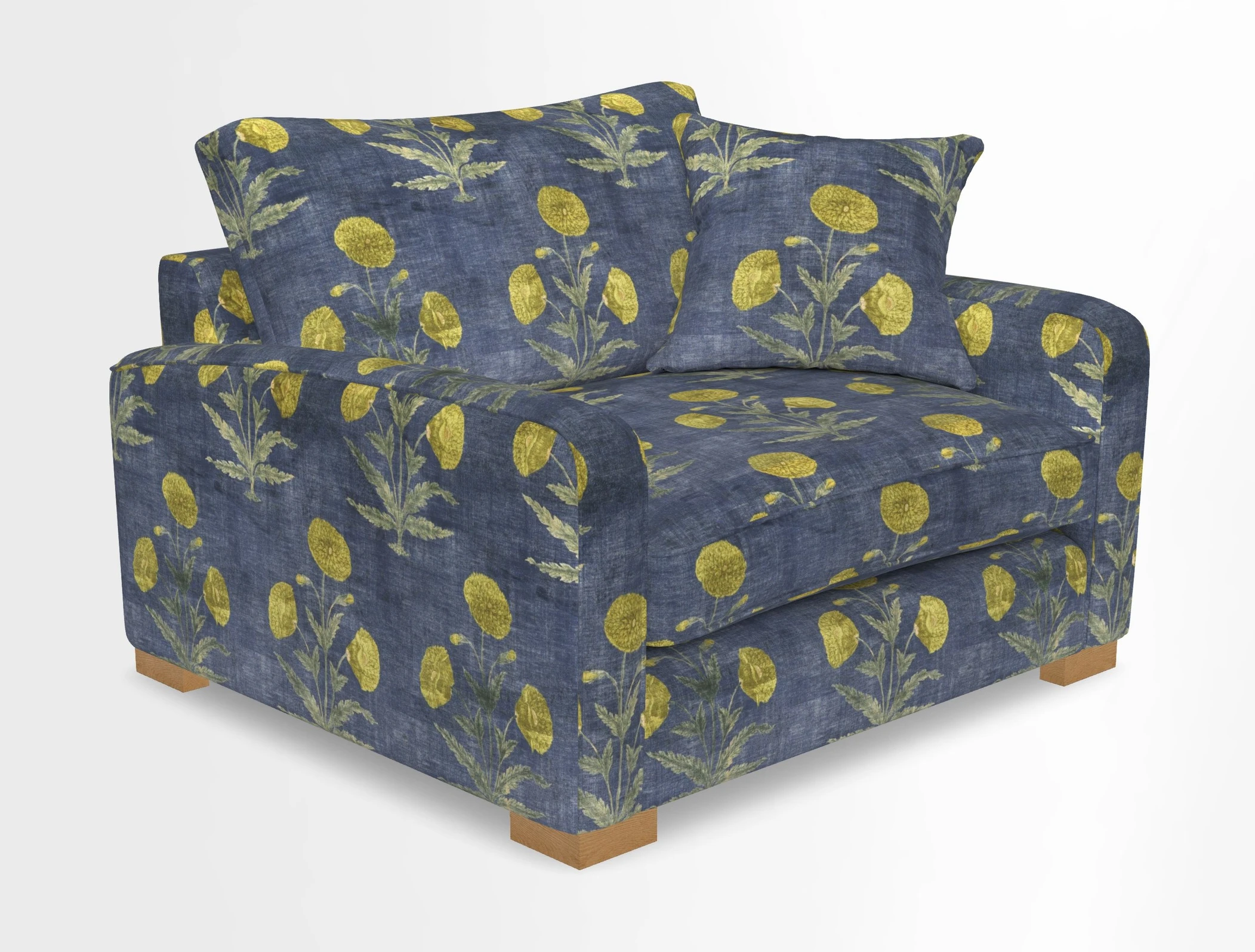 Brook Green snuggler in Two Tone Plain Biscuit