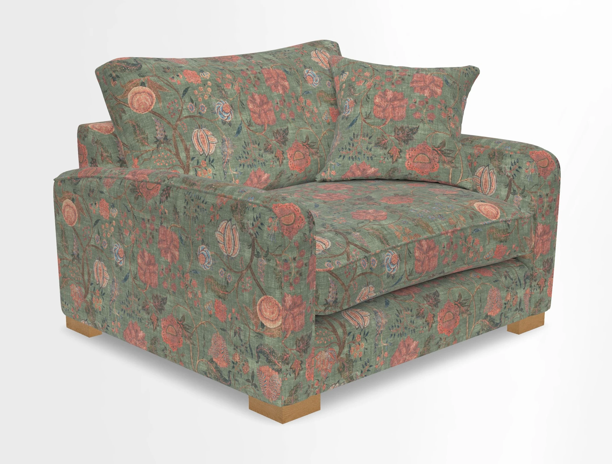 Brook Green snuggler in Two Tone Plain Biscuit