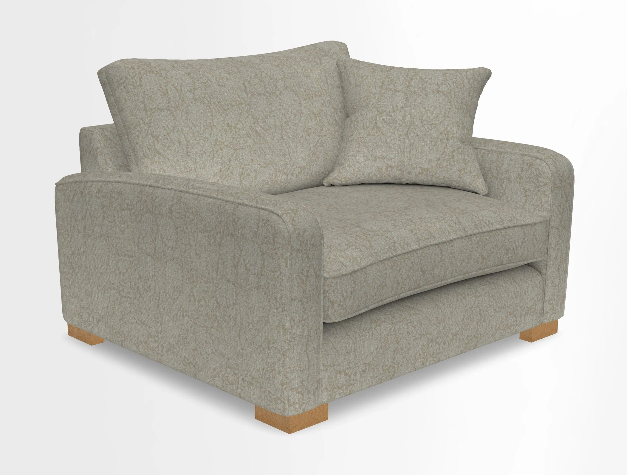 Brook Green snuggler in Two Tone Plain Biscuit