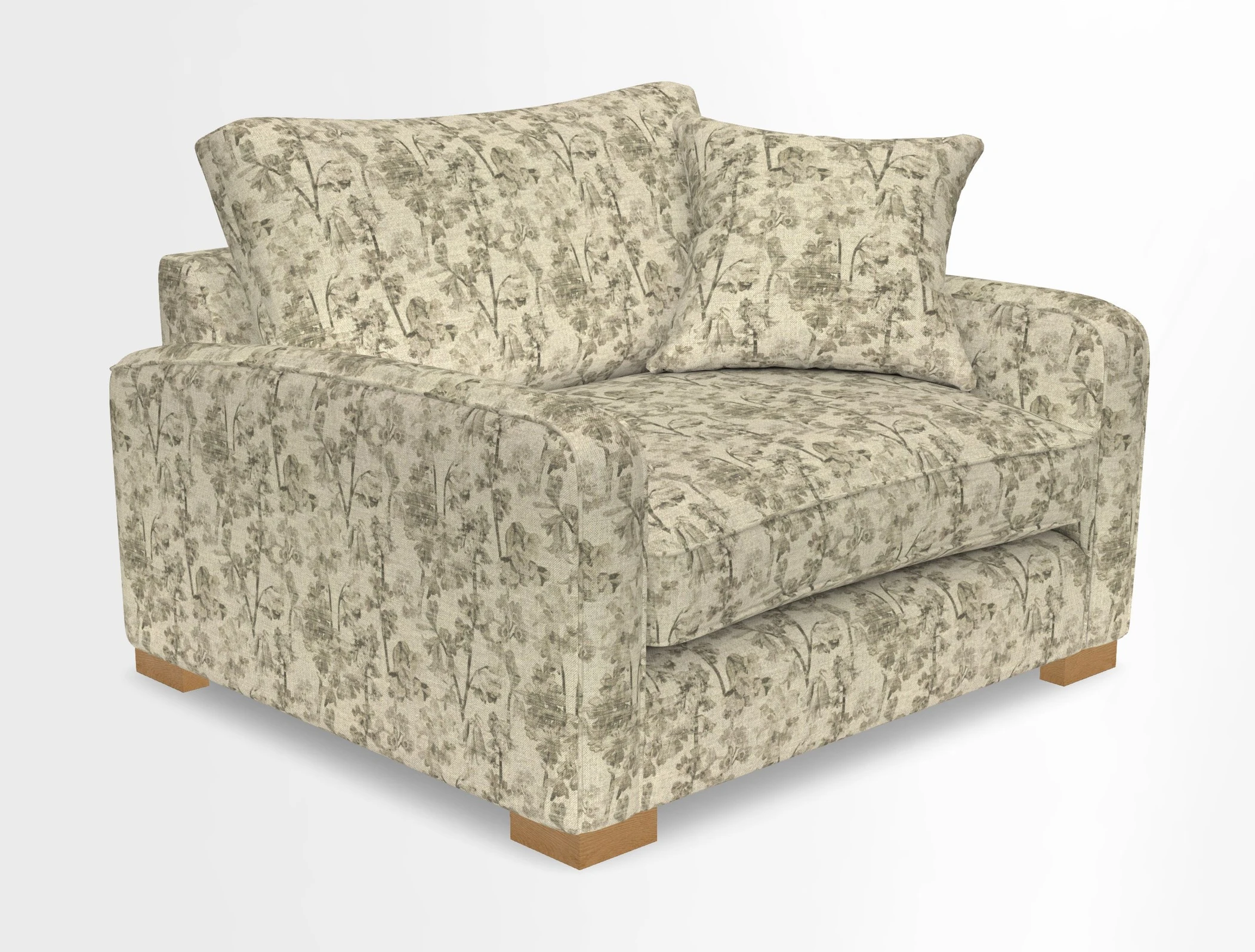 Brook Green snuggler in Two Tone Plain Biscuit