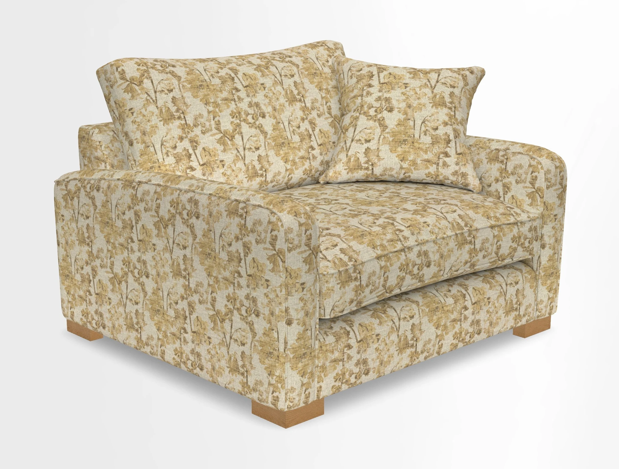 Brook Green snuggler in Two Tone Plain Biscuit