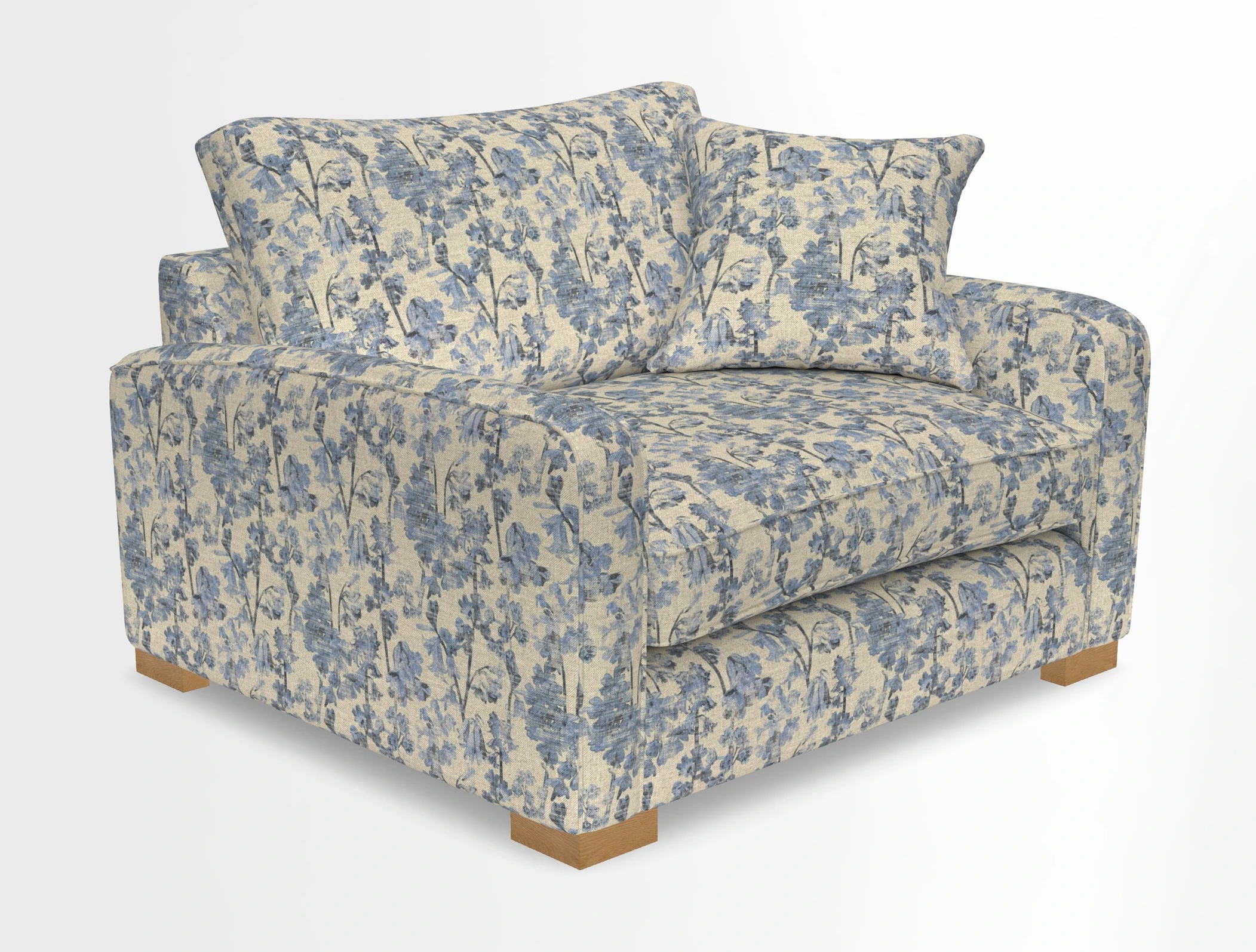 Brook Green snuggler in Two Tone Plain Biscuit