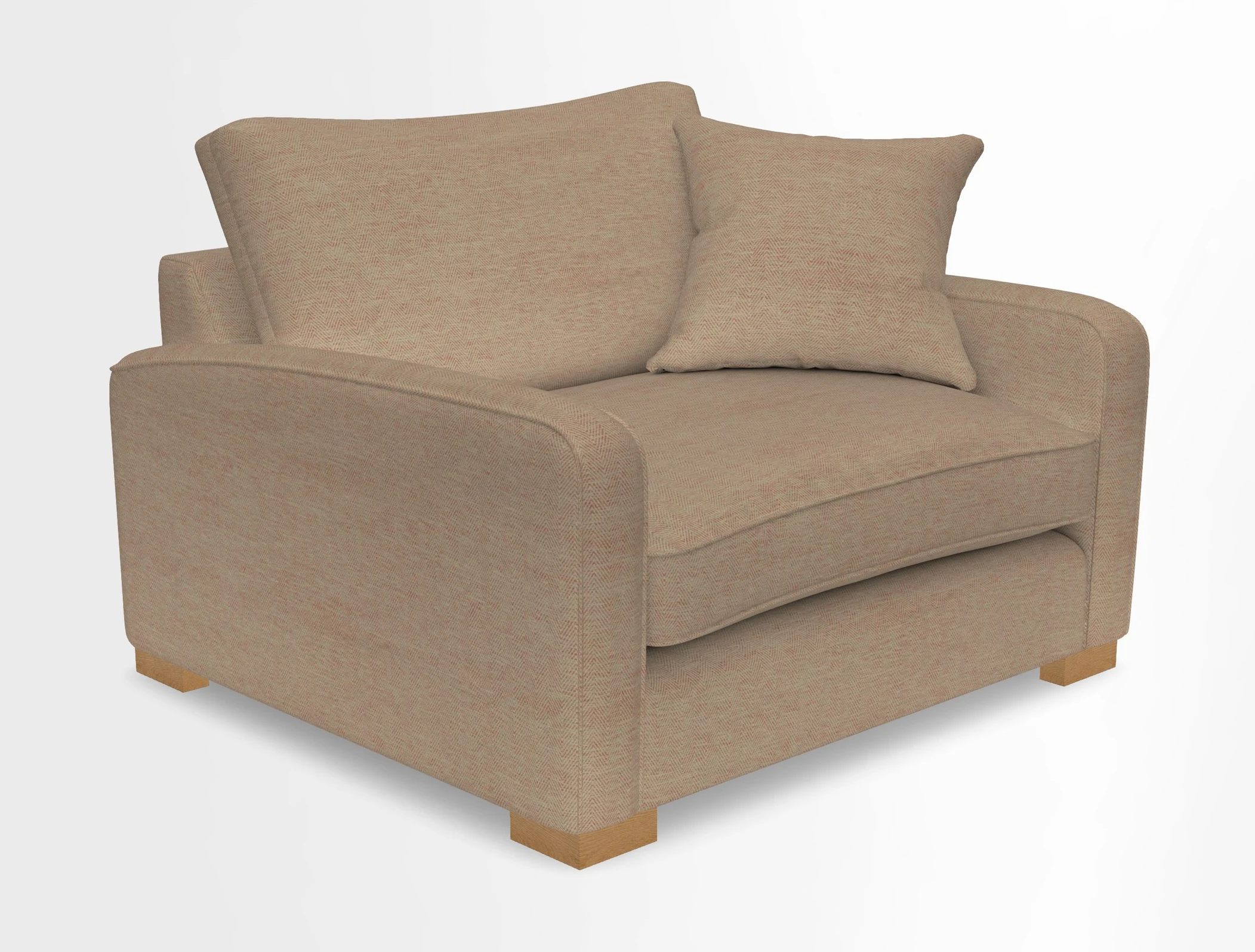 Brook Green snuggler in Two Tone Plain Biscuit